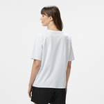 Nautica Kadın Beyaz Regular Fit Baskılı T-Shirt