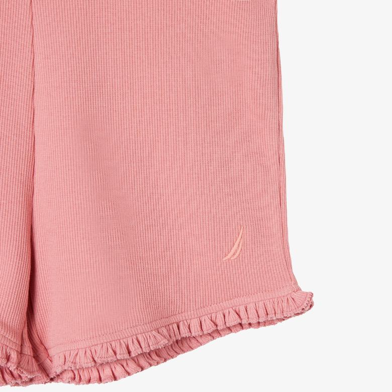 Nautica Kız Çocuk Pembe Standart Fit Şort
