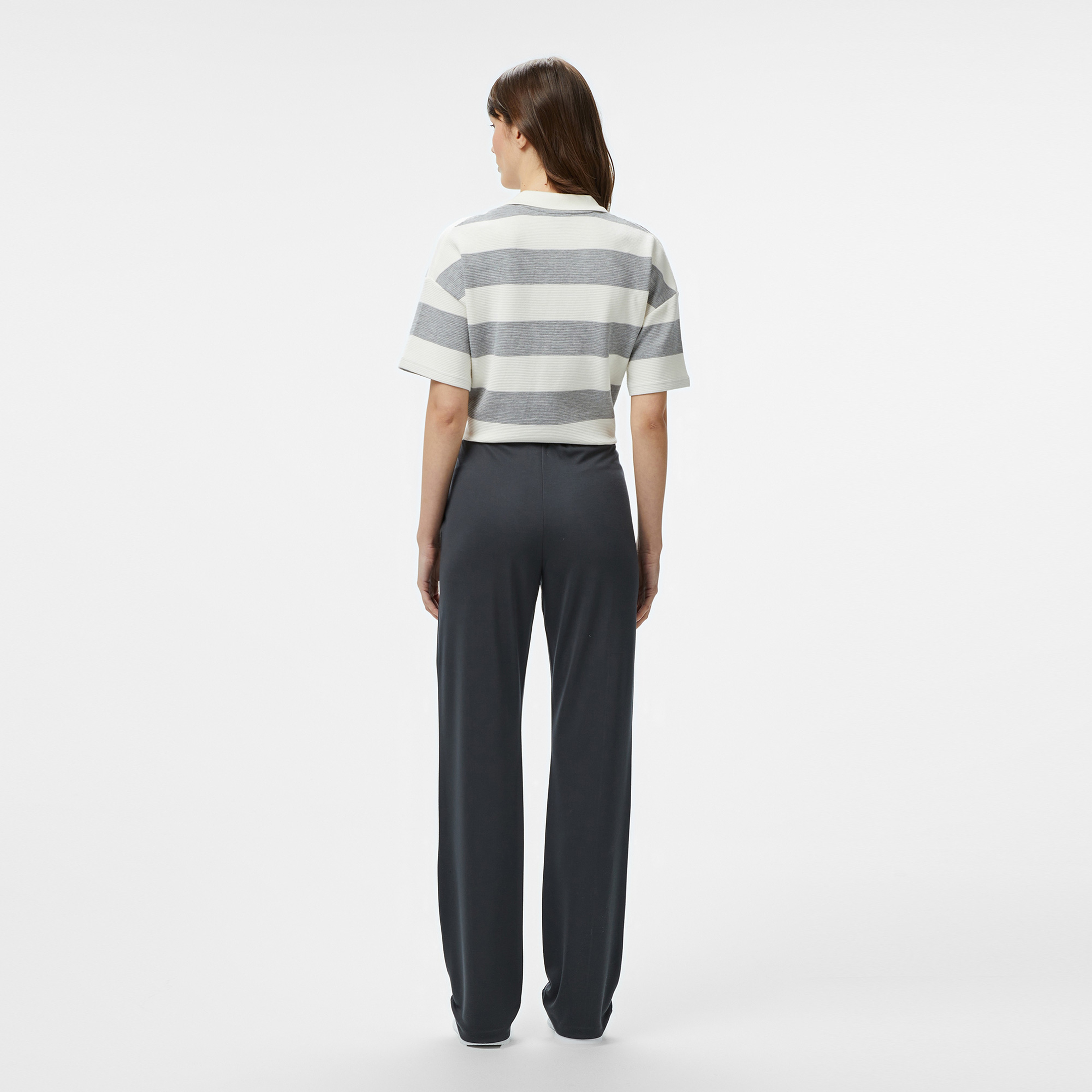 Nautica Kadın Gri Regular Fit Eşofman Altı