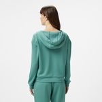 Nautica Kadın Yeşil Regular Fit Kapüşonlu Sweatshirt