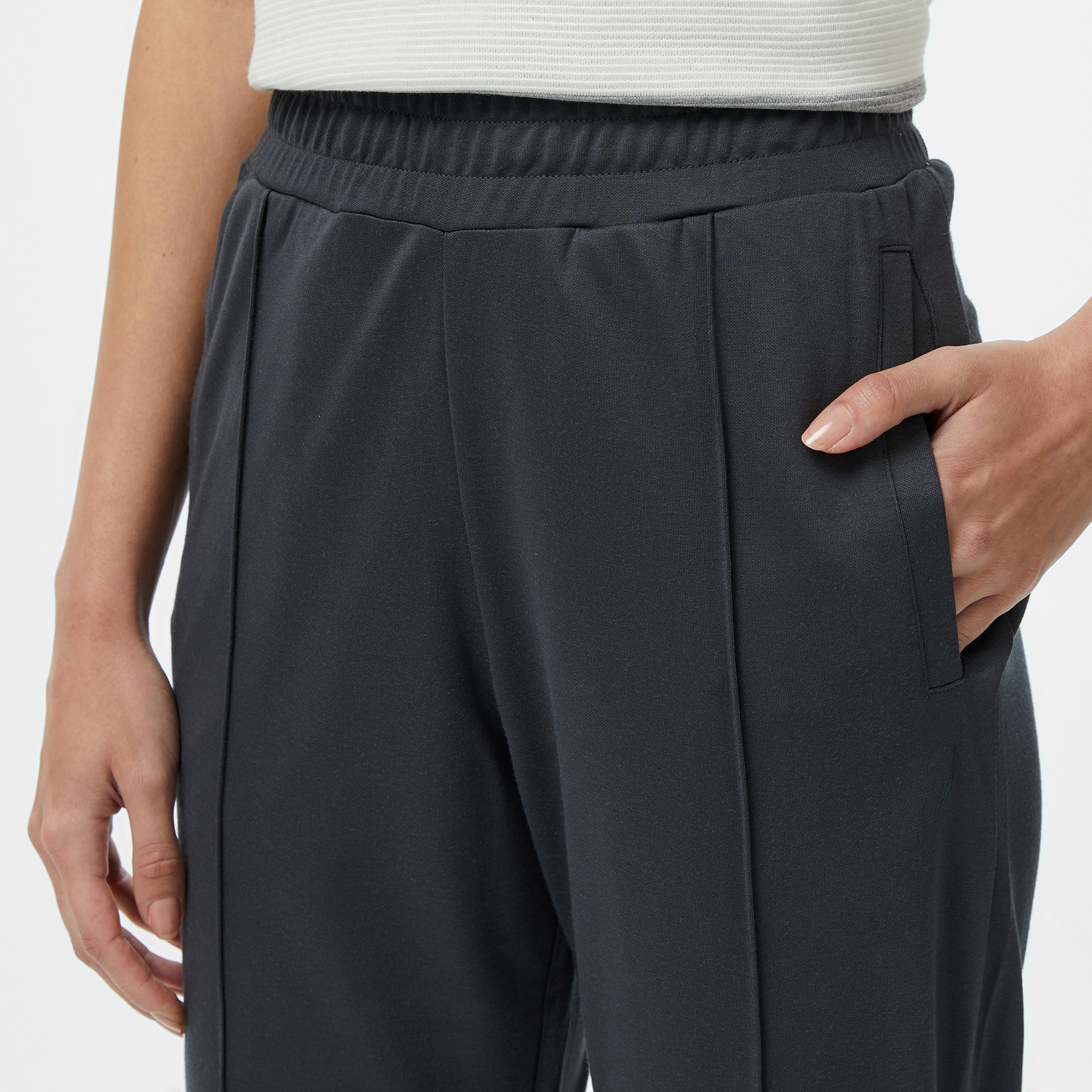 Nautica Kadın Gri Regular Fit Eşofman Altı