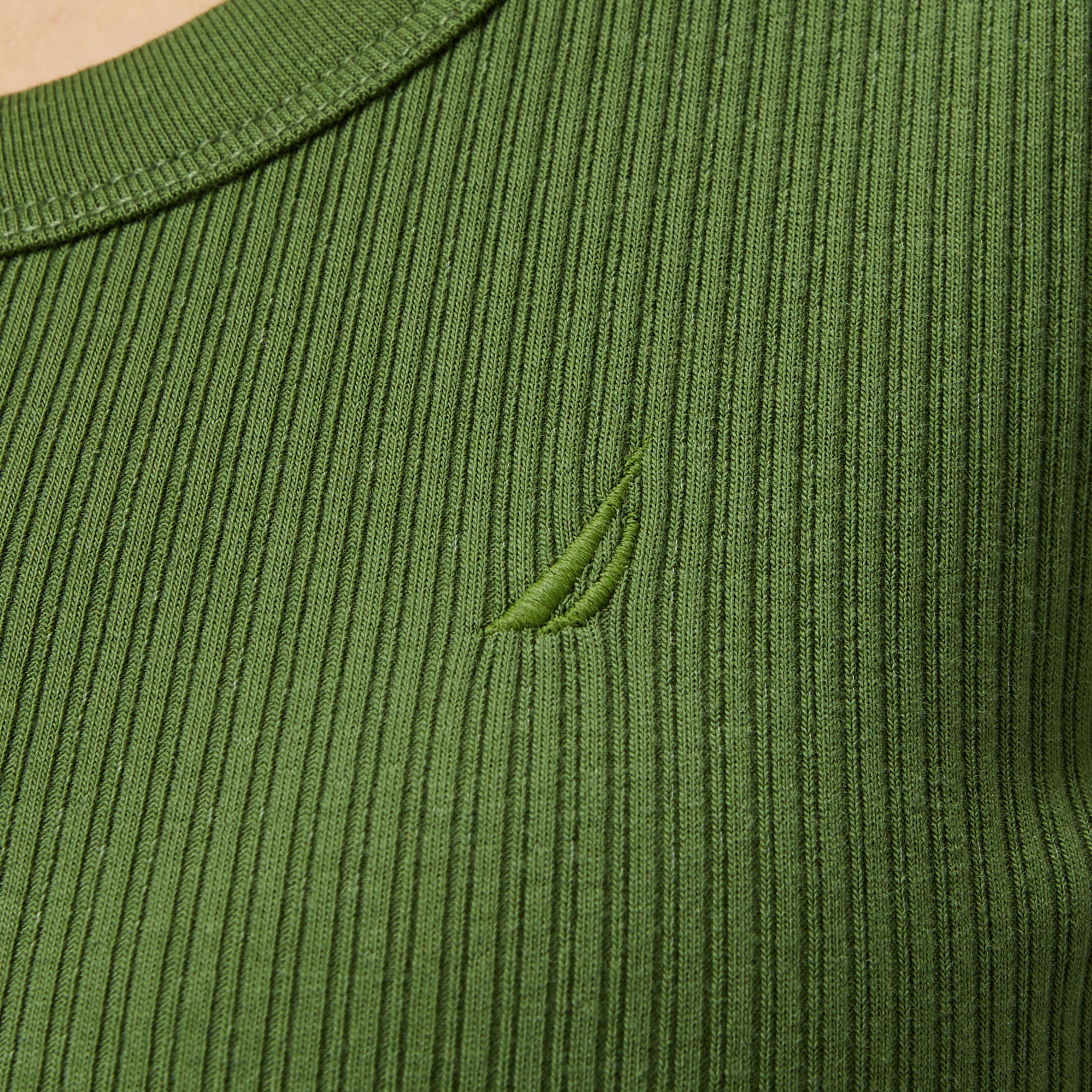 Nautica Kadın Yeşil Slim Fit T-Shirt