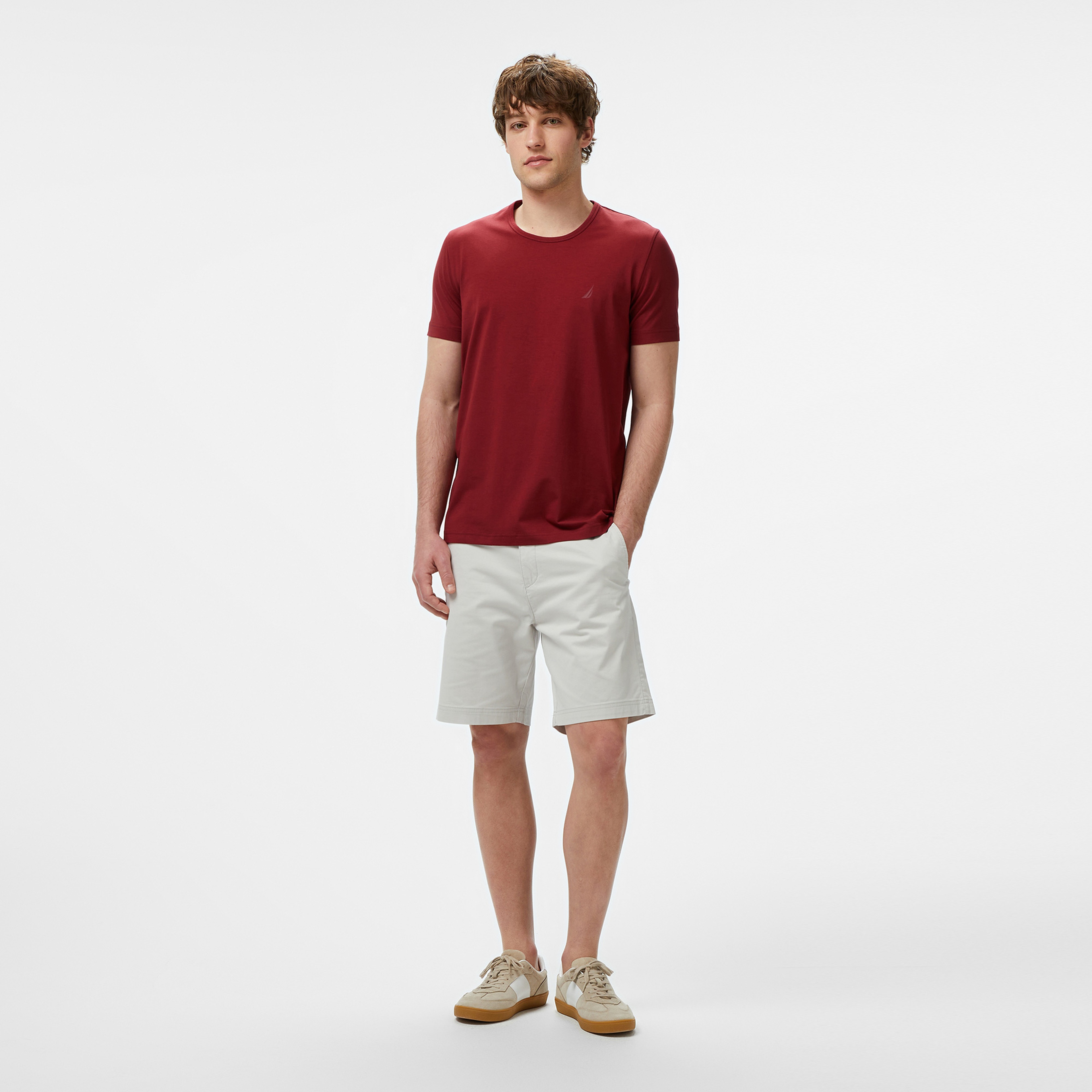 Nautica Erkek Kırmızı Regular Fit T-Shirt