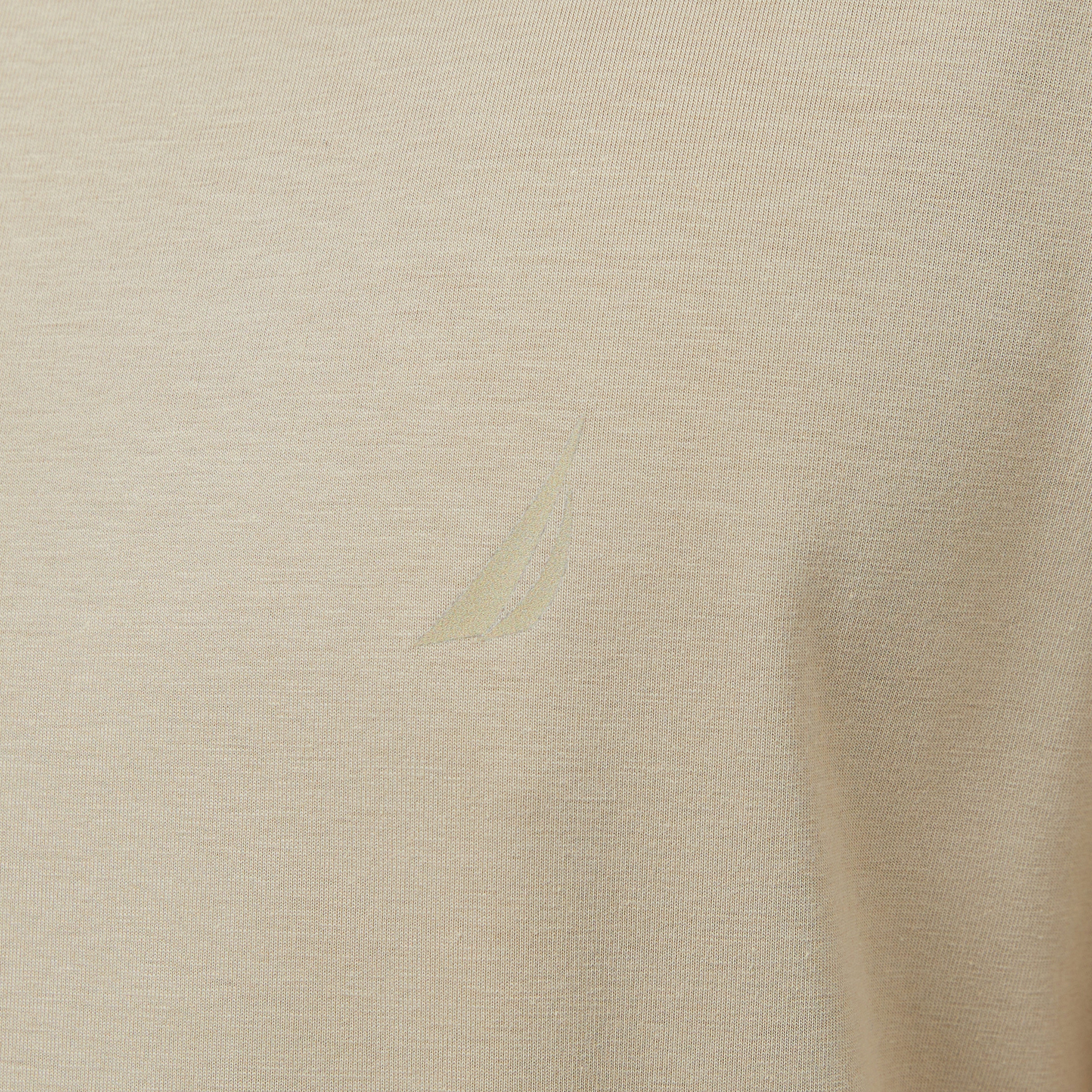 Nautica Erkek Bej Regular Fit T-Shirt