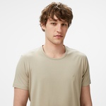 Nautica Erkek Bej Regular Fit T-Shirt