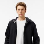 Nautica Erkek Siyah Regular Fit Kapüşonlu Sweatshirt