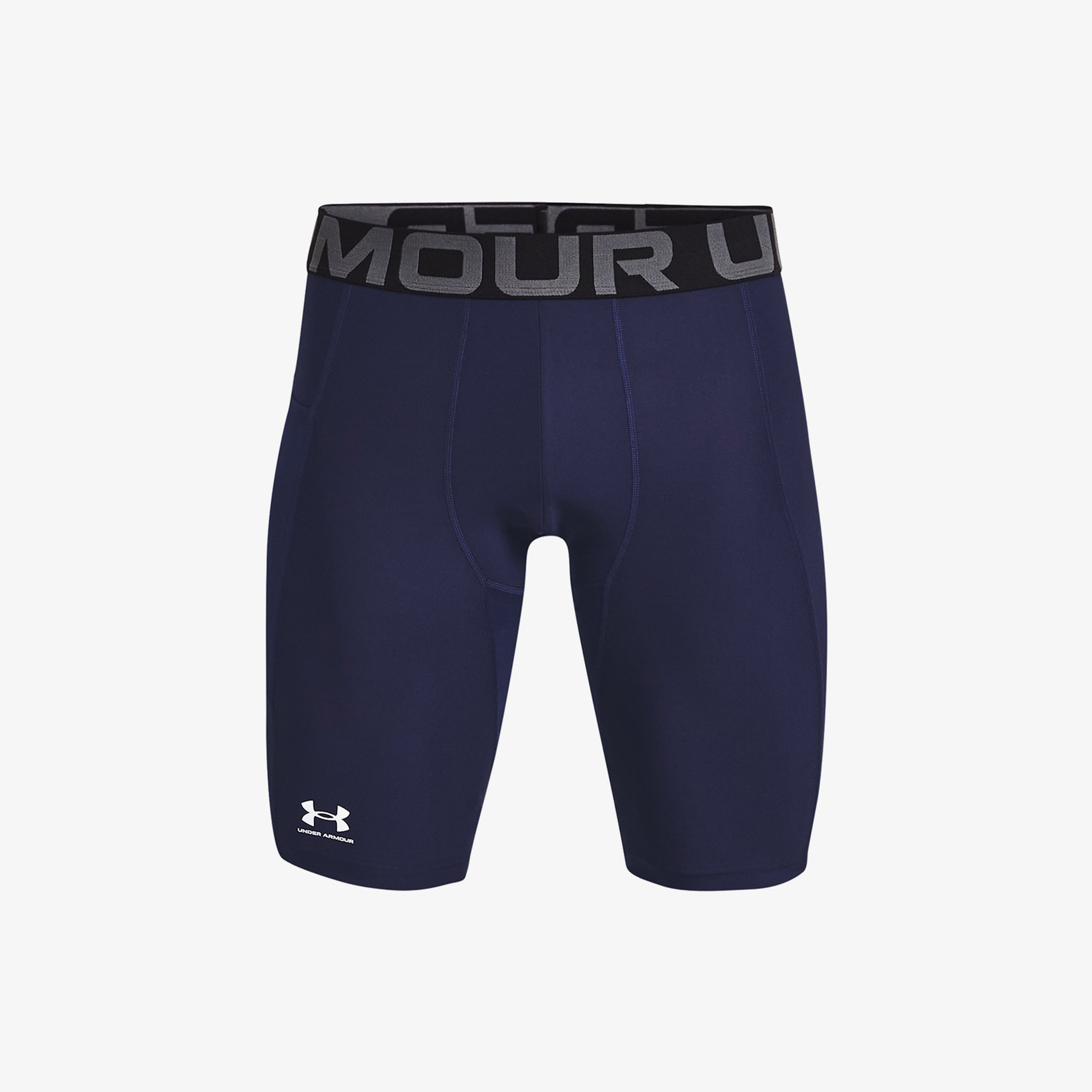 Under Armour Heat Gear Erkek Lacivert Kısa Antrenman Taytı