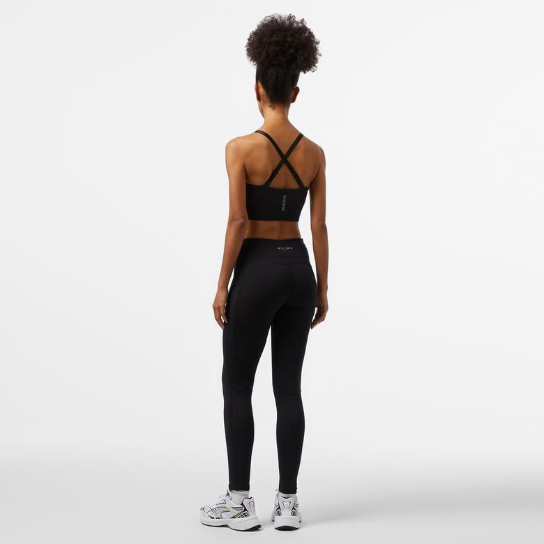 UNITED4 Sport Kadın Siyah Tayt