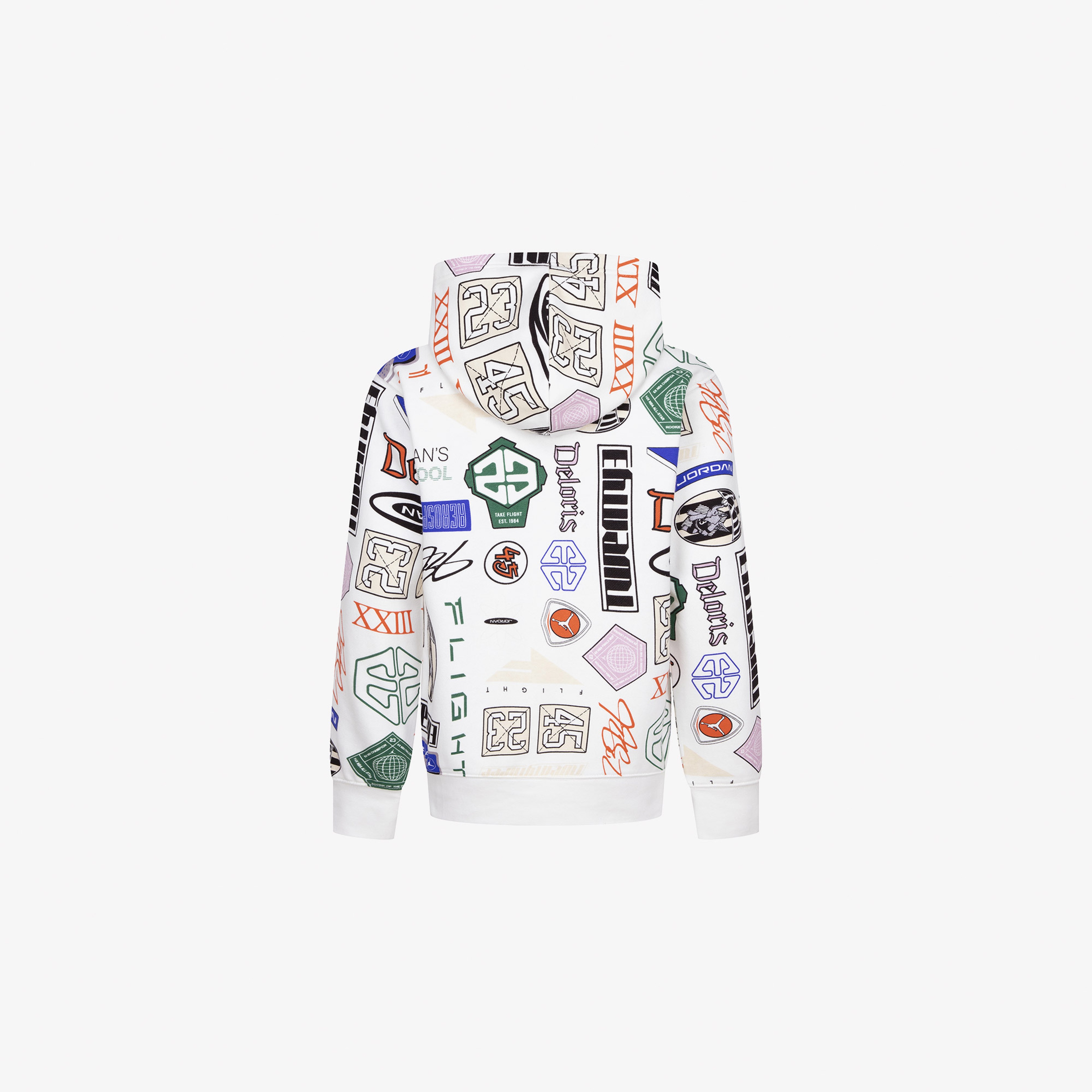 Jordan Essentials Printed Çocuk Beyaz Sweatshirt