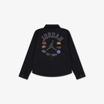 Jordan Court of Legends Çocuk Siyah Gömlek