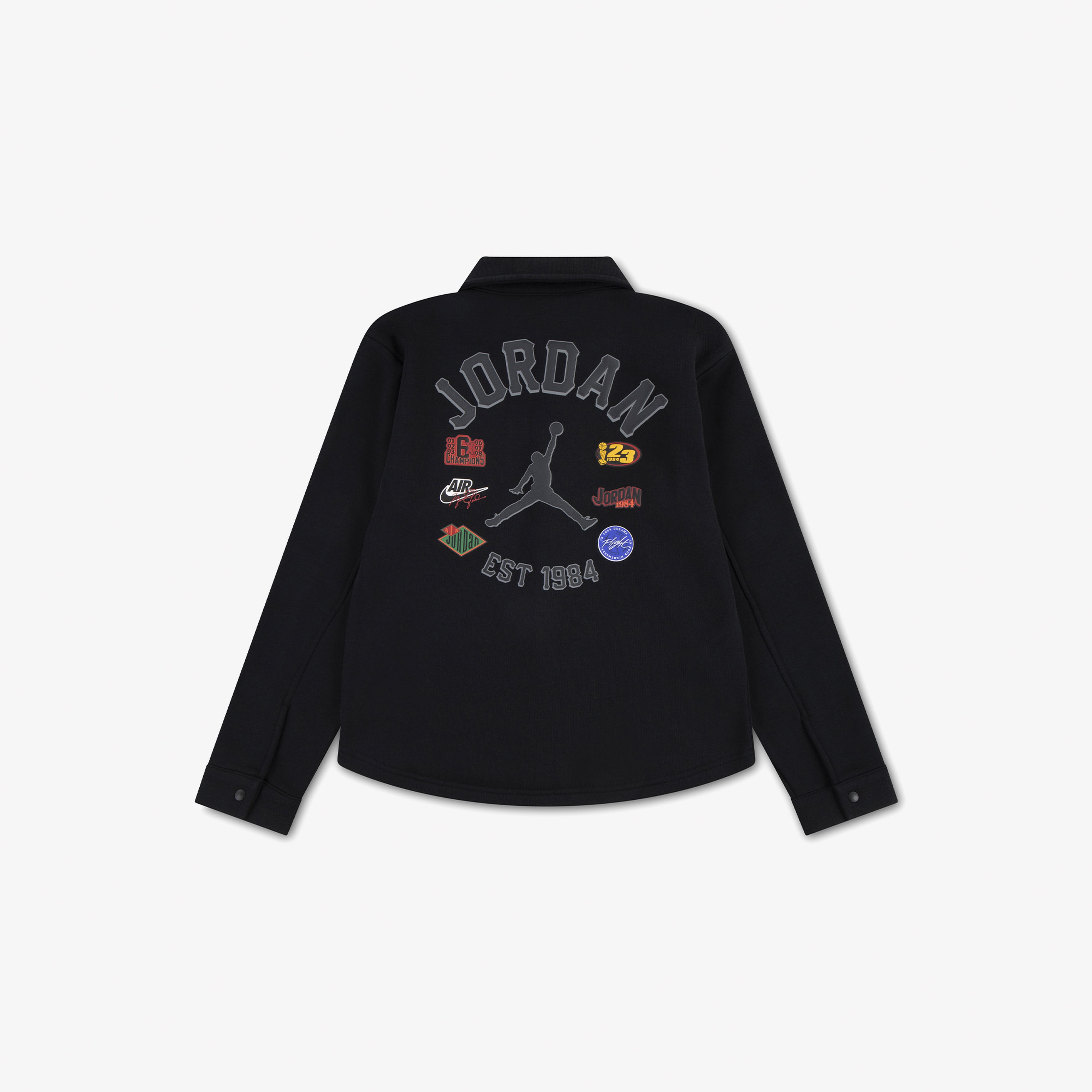 Jordan Court of Legends Çocuk Siyah Gömlek