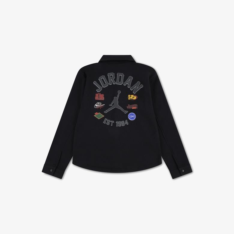 Jordan Court of Legends Çocuk Siyah Gömlek