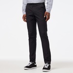 Erkek Slim Fit Siyah Pantolon