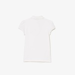 Kız Çocuk Beyaz Polo