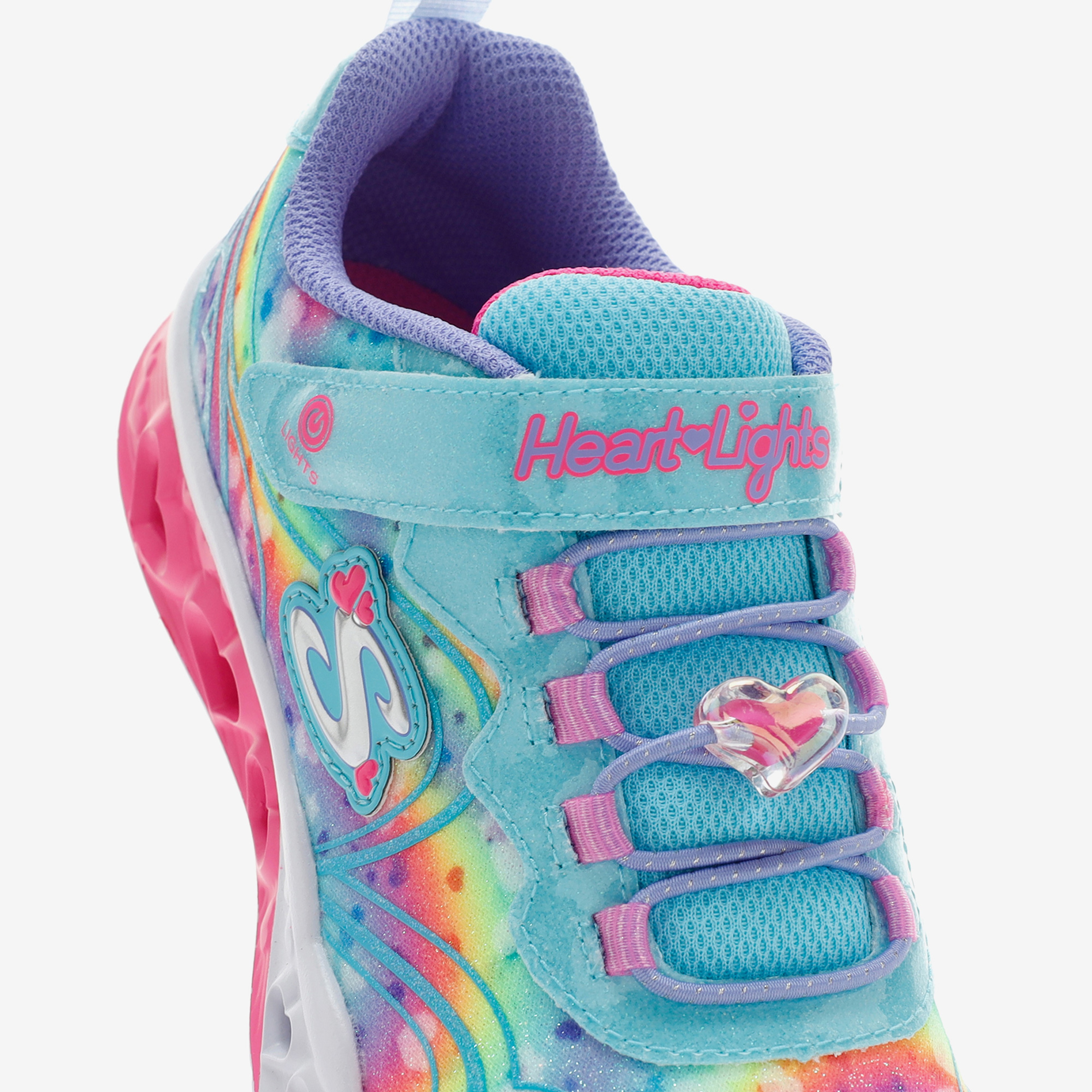 Skechers Flutter Heart Lights Çocuk Işıklı Mavi Spor Ayakkabı