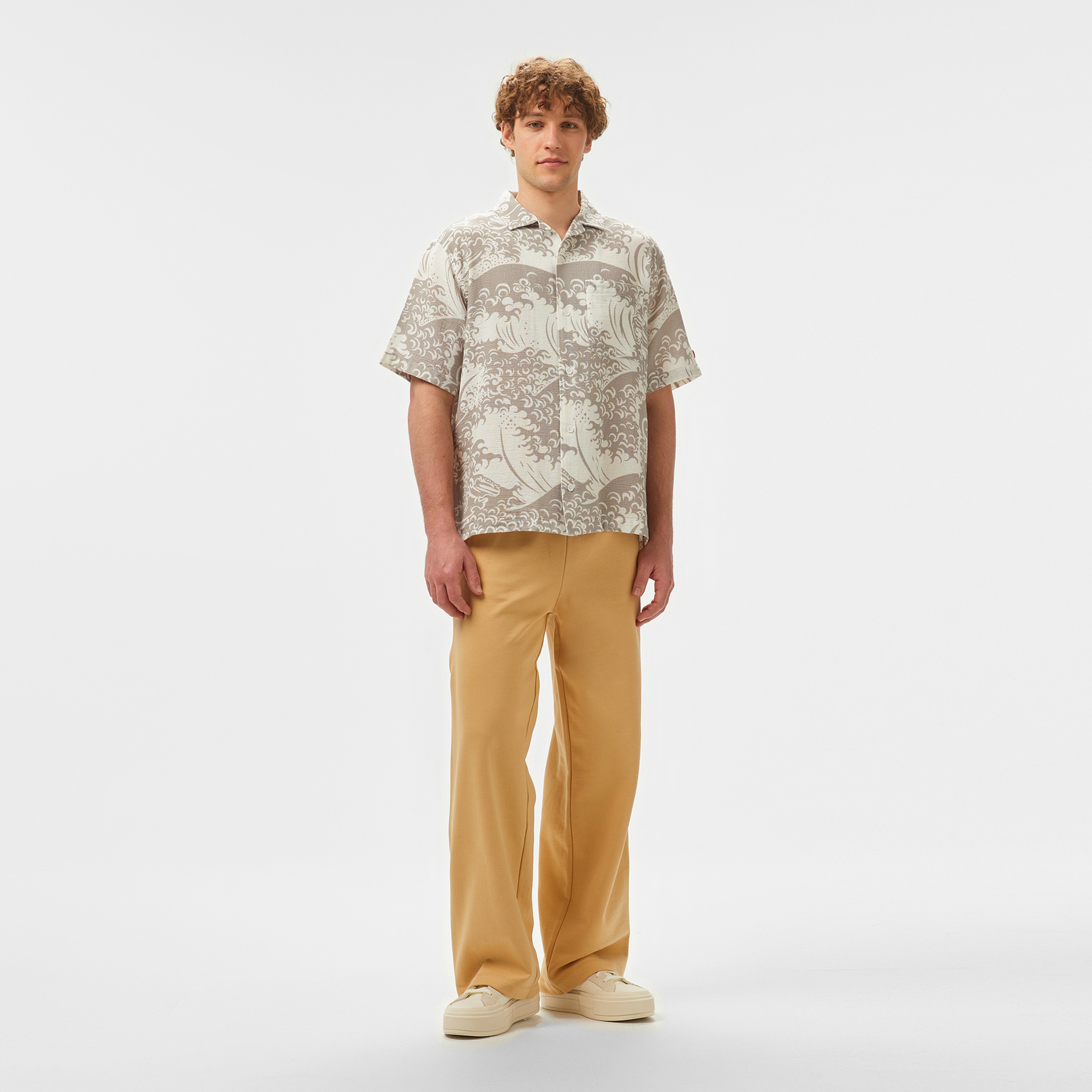 UNITED4 Erkek Gri Gömlek