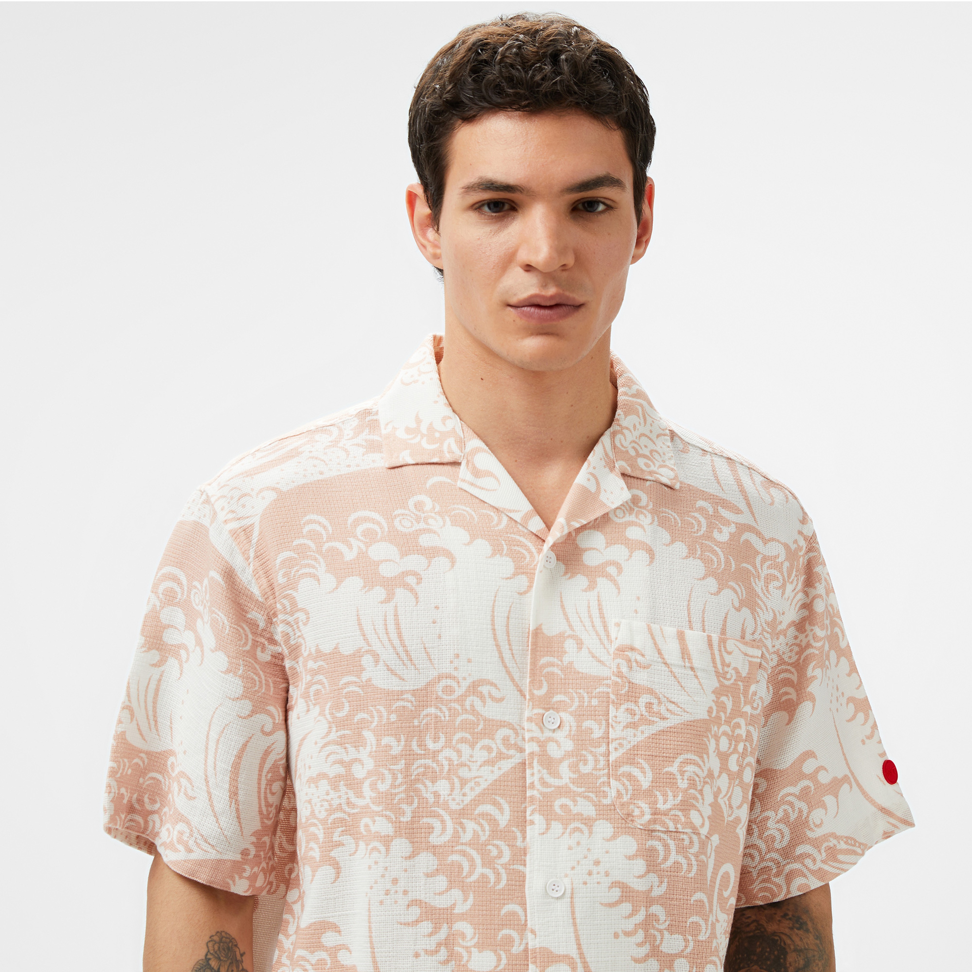 UNITED4 Erkek Pembe Gömlek