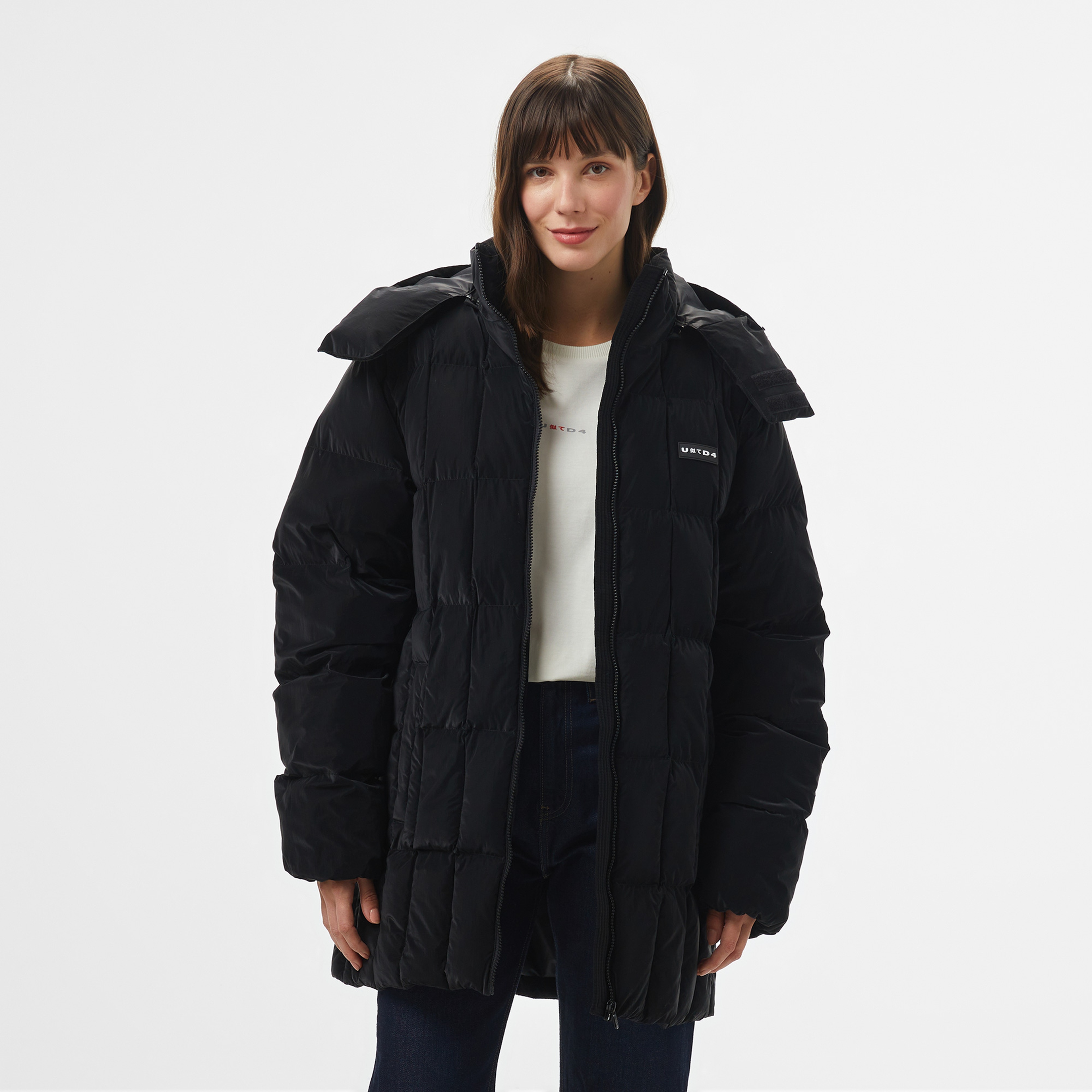 UNITED4 Erkek Siyah Mont