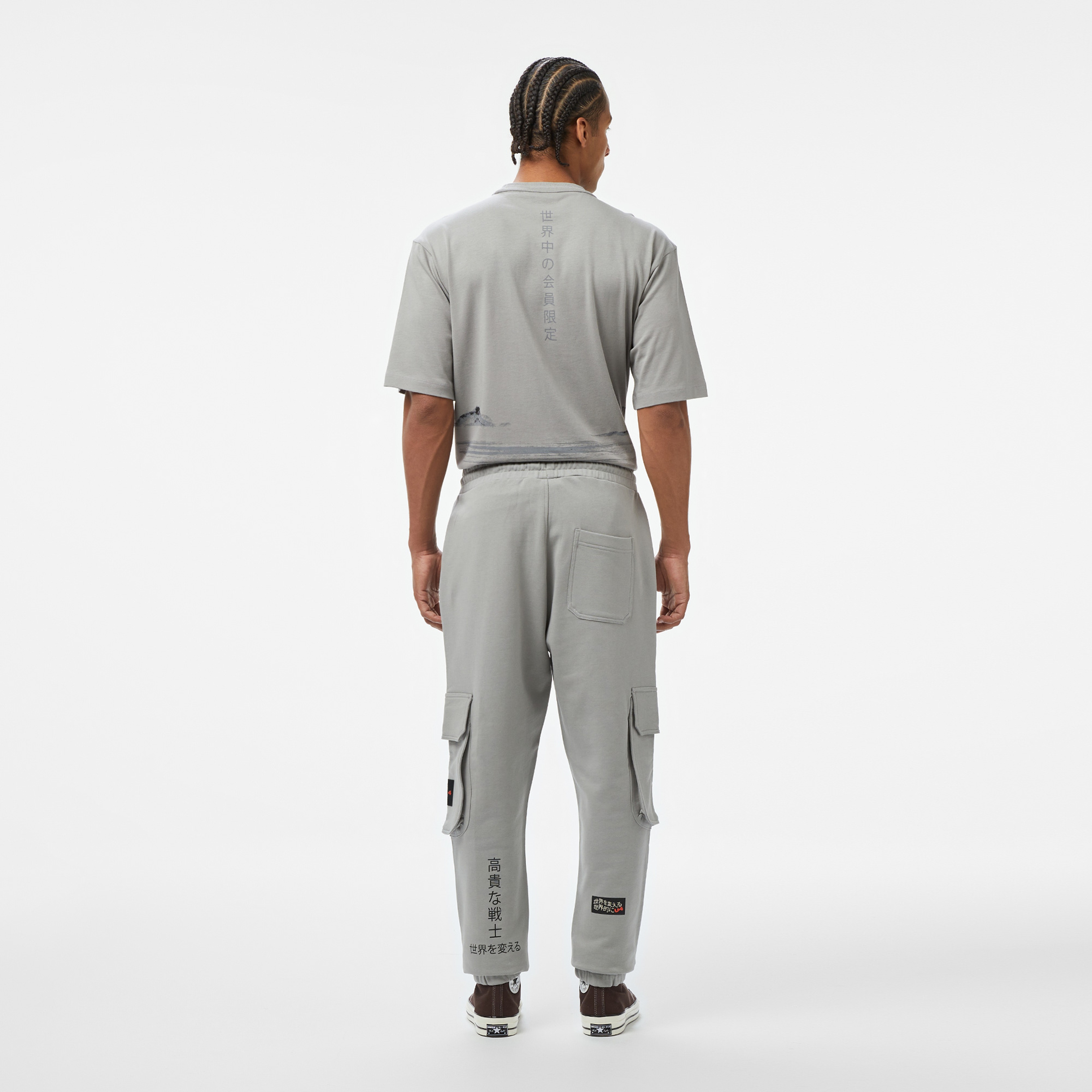 UNITED4 Erkek Gri Pantolon