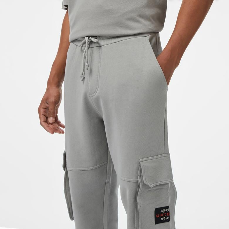 UNITED4 Erkek Gri Pantolon