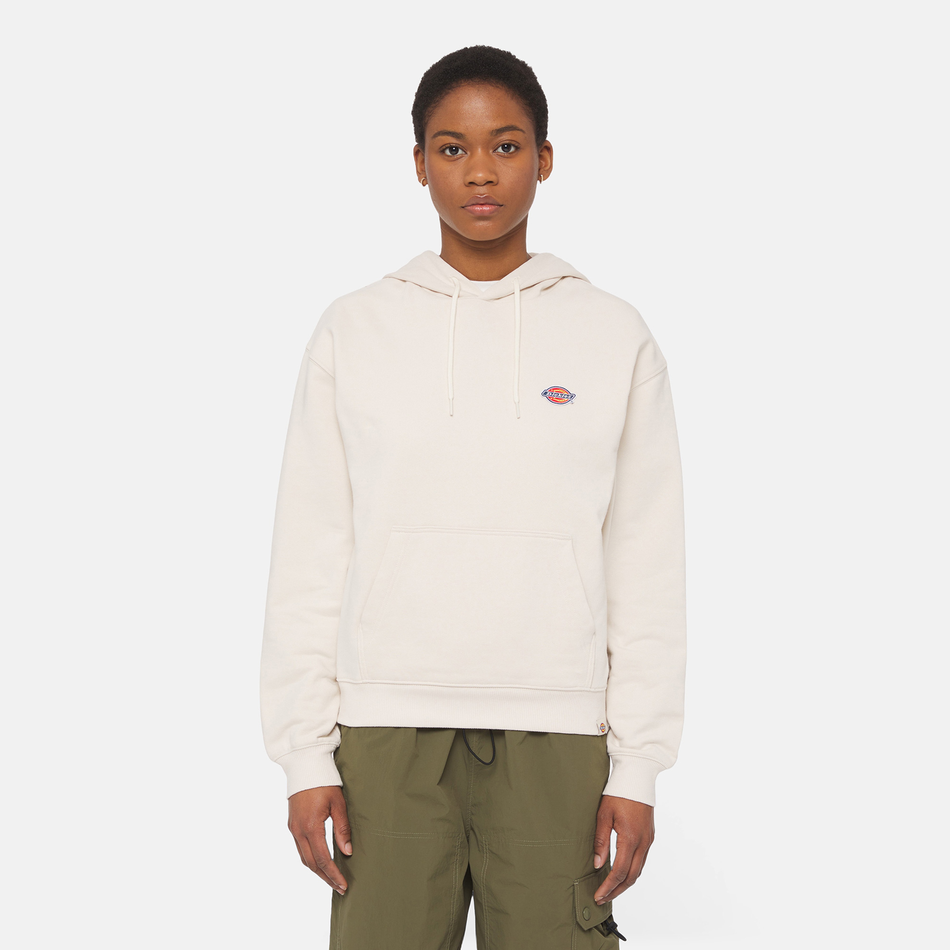 Dickies Millersburg Kadın Beyaz Hoodie