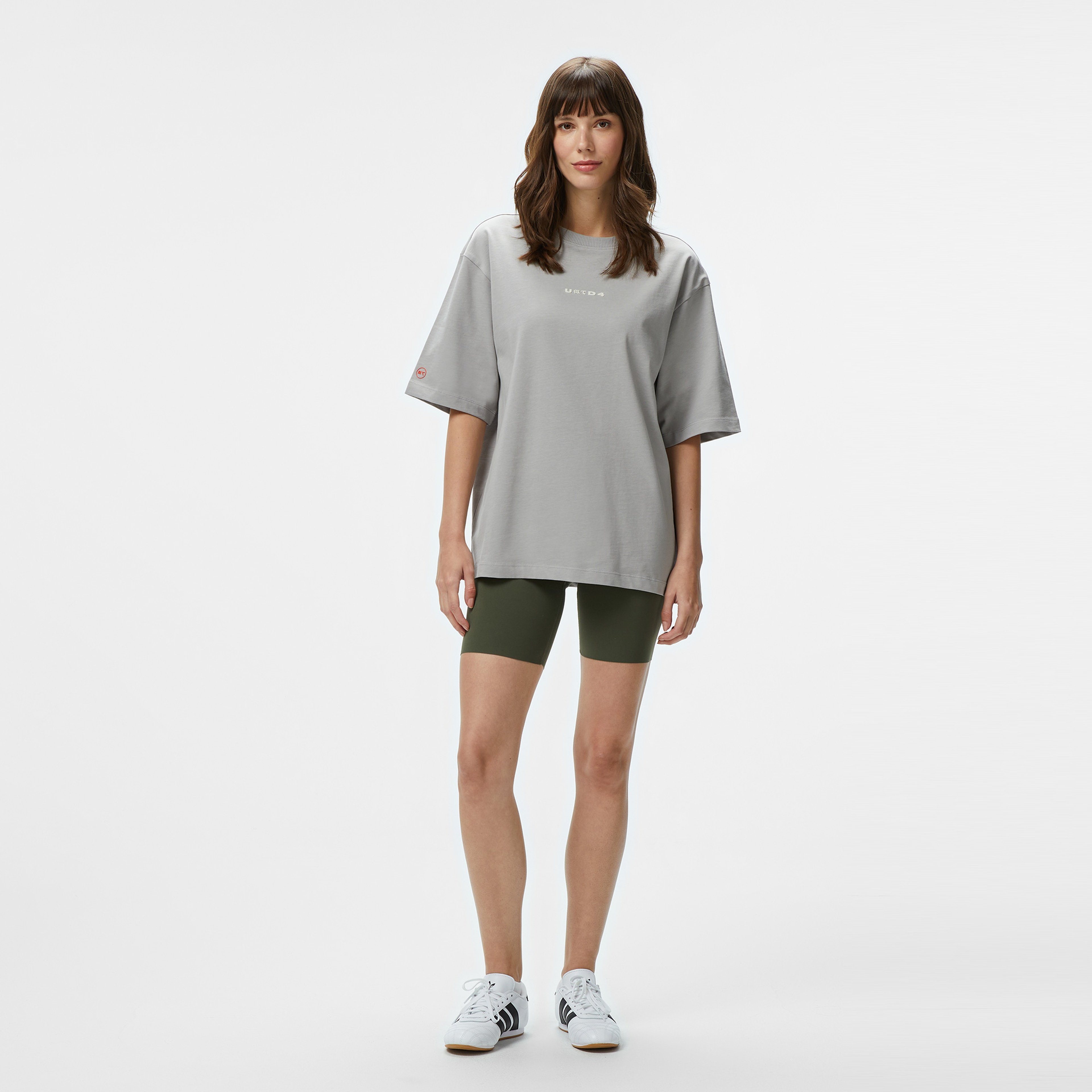 UNITED4 Erkek Gri T-Shirt