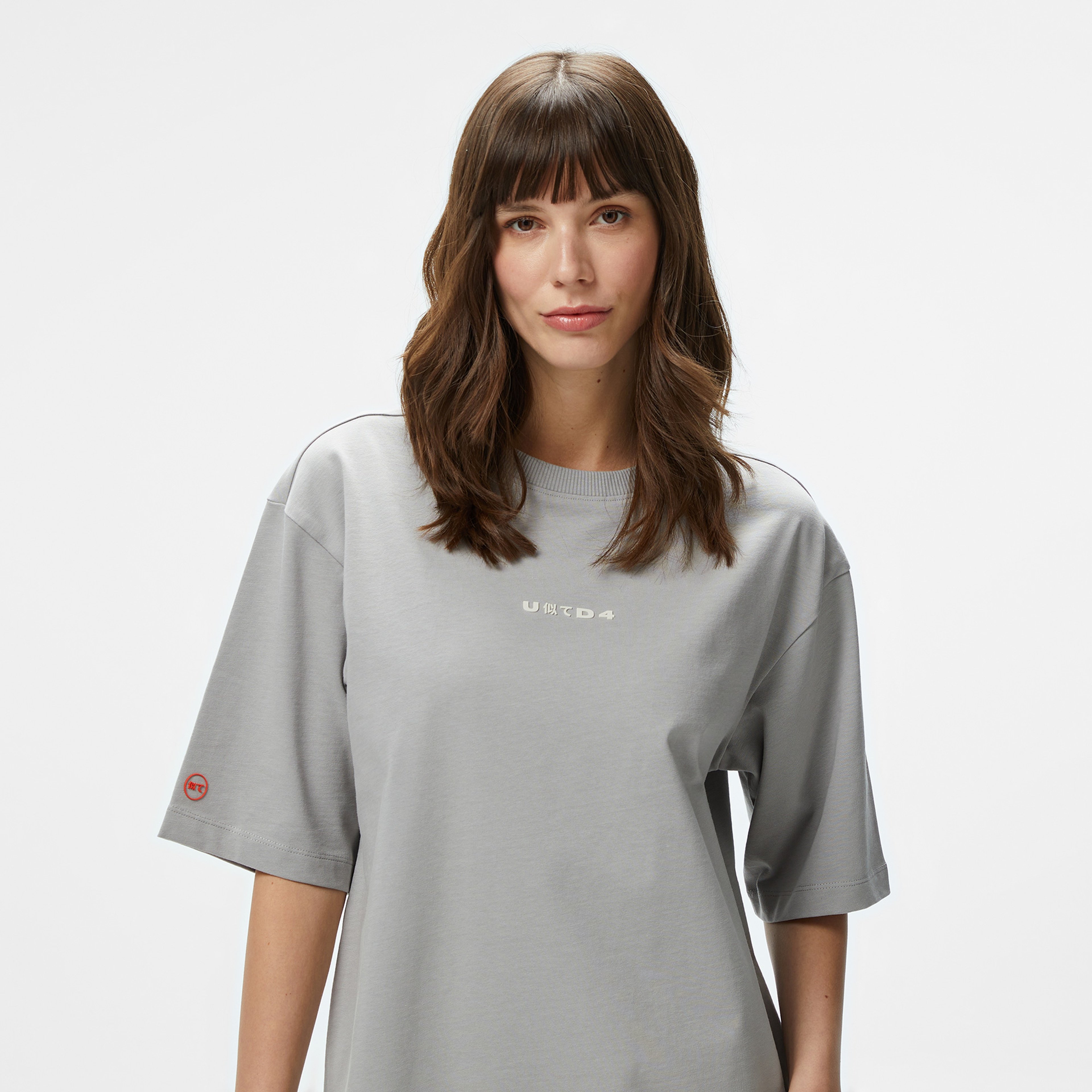 UNITED4 Erkek Gri T-Shirt