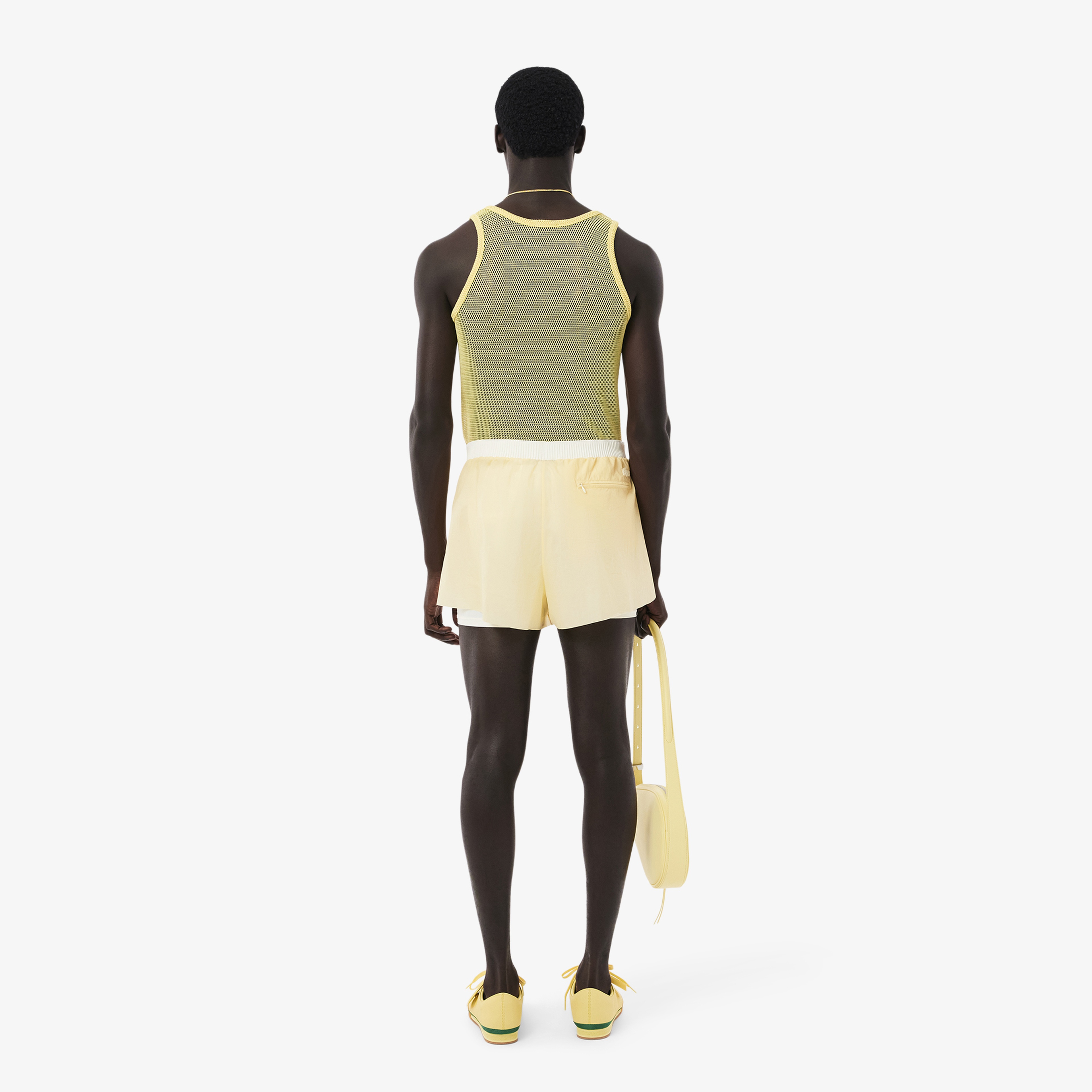 SS25 RUNWAY Erkek Sarı Şort