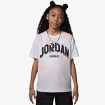 Jordan Six Flowers Çocuk Beyaz T-Shirt