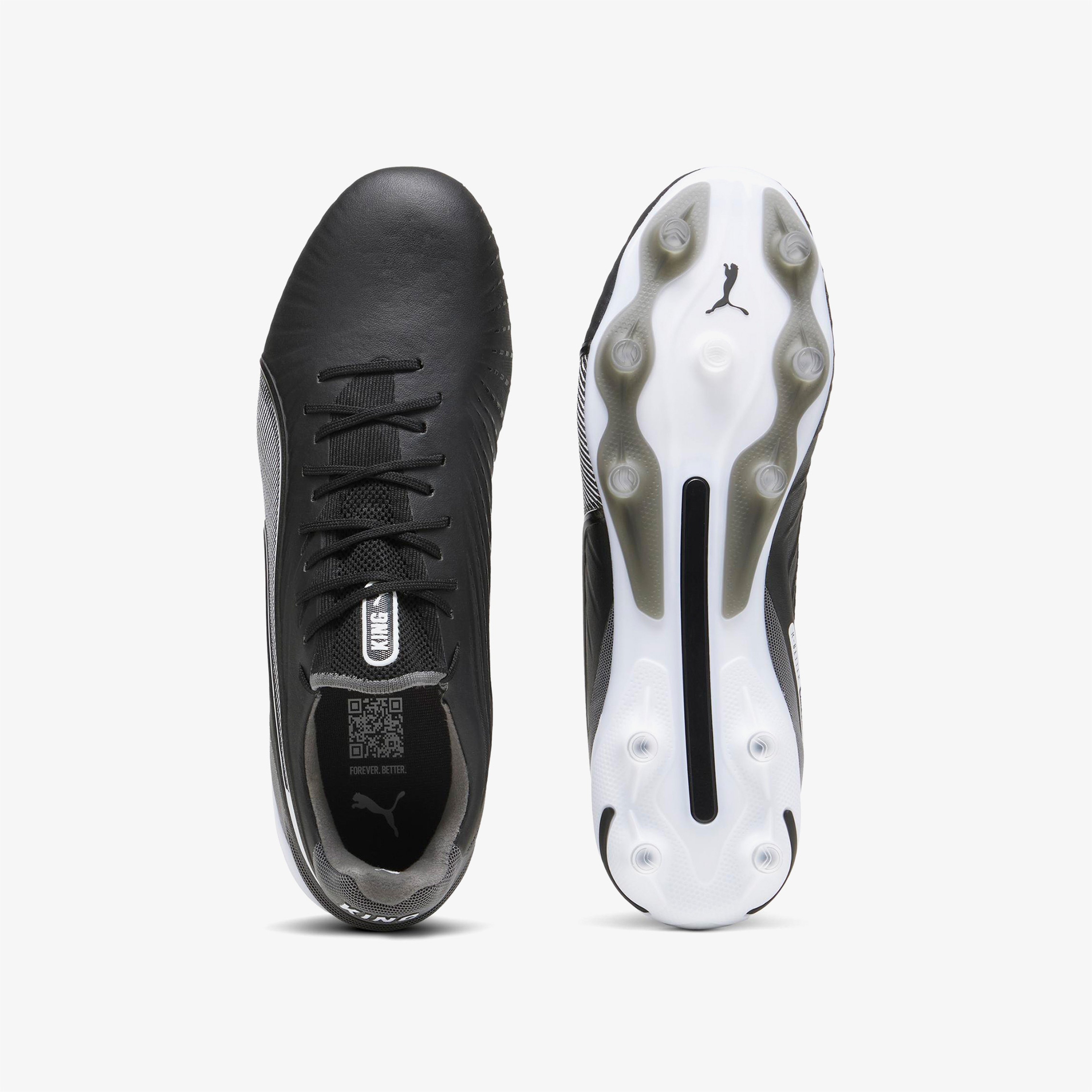 Puma King Ultimate Fg/Ag Erkek Siyah Çim Saha Kramponu