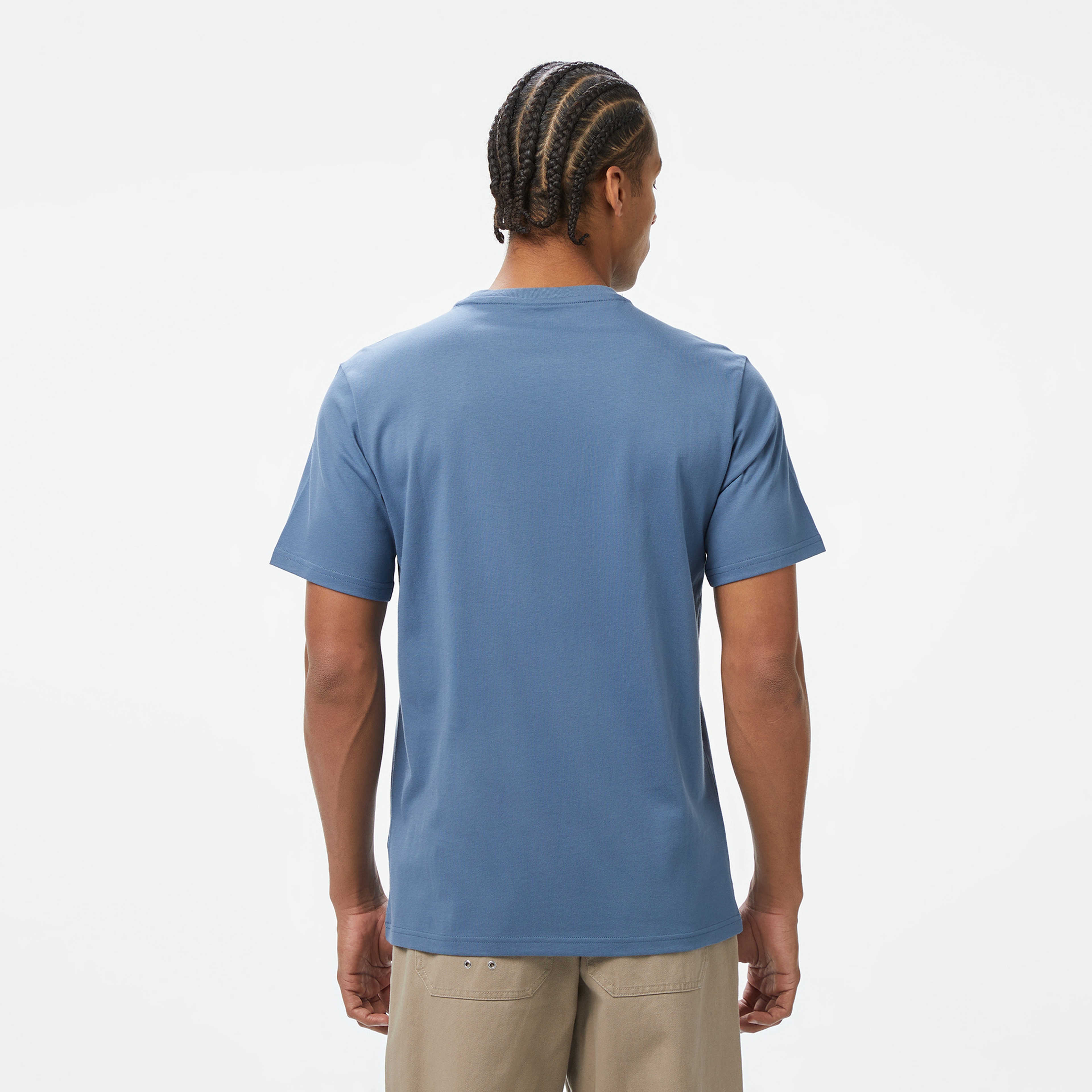 Converse Go-To All Star Patch Standard-Fit Mavi T-Shirt