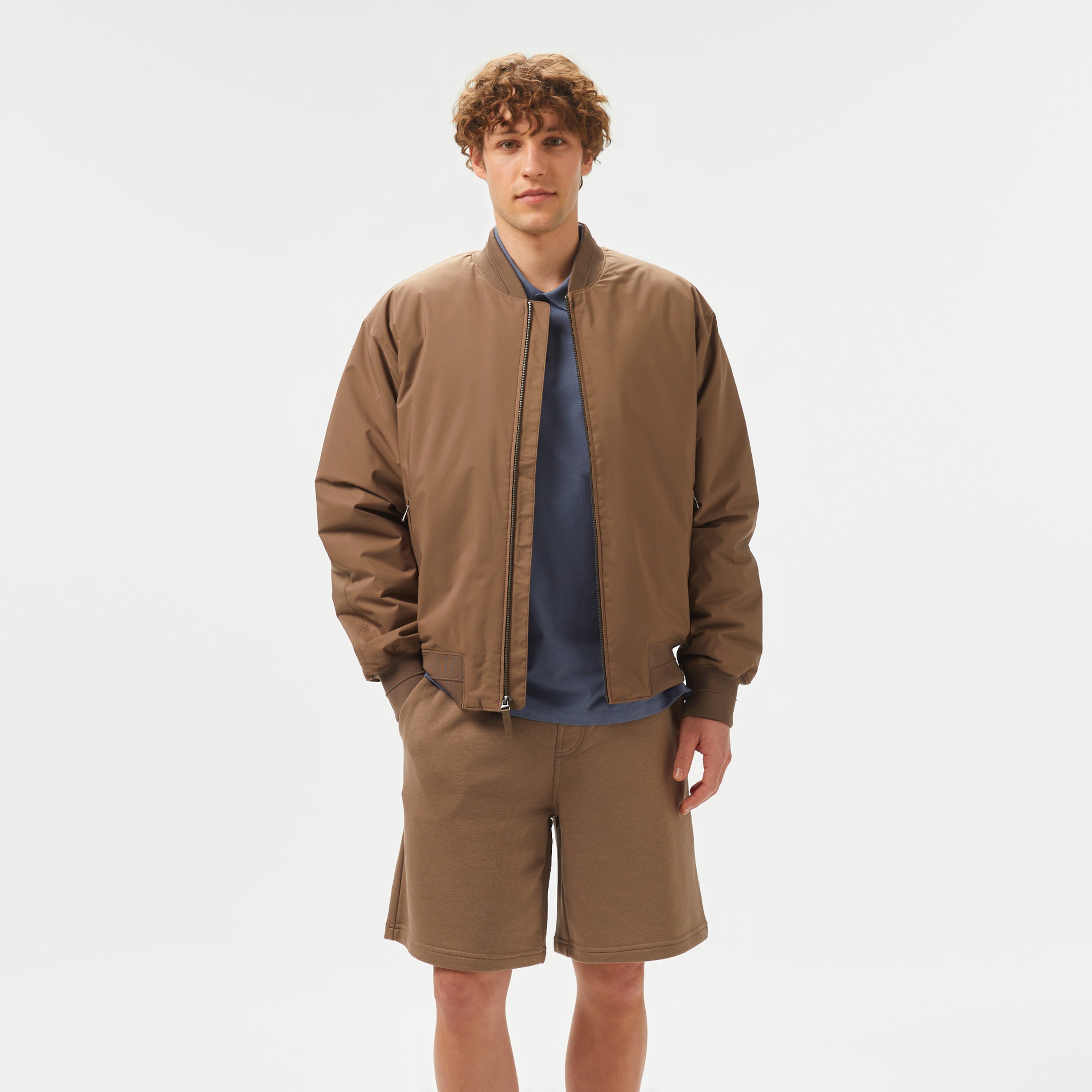 Calvin Klein Erkek Kahverengi Mont