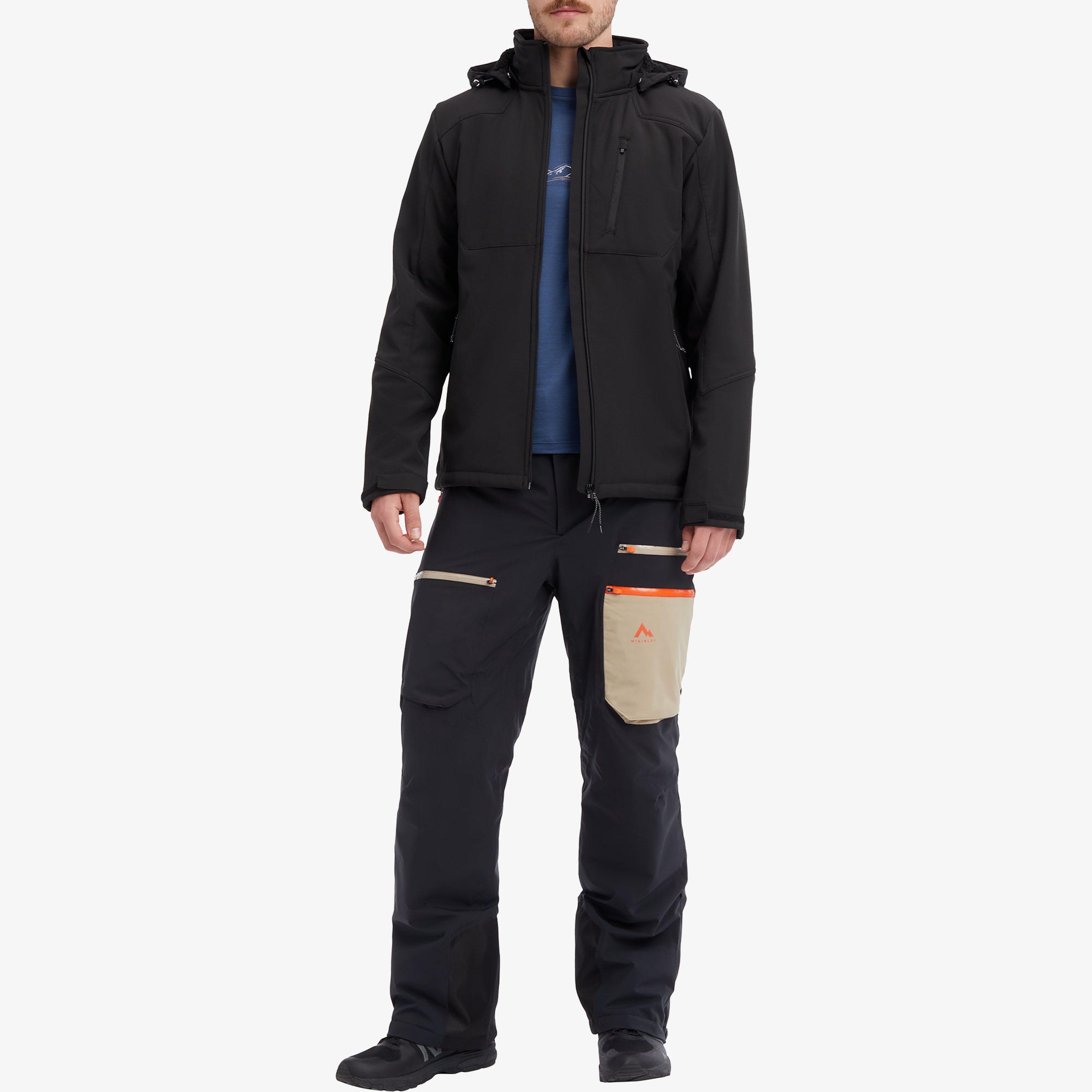 Mc Kinley Tura II Erkek Siyah Outdoor Mont