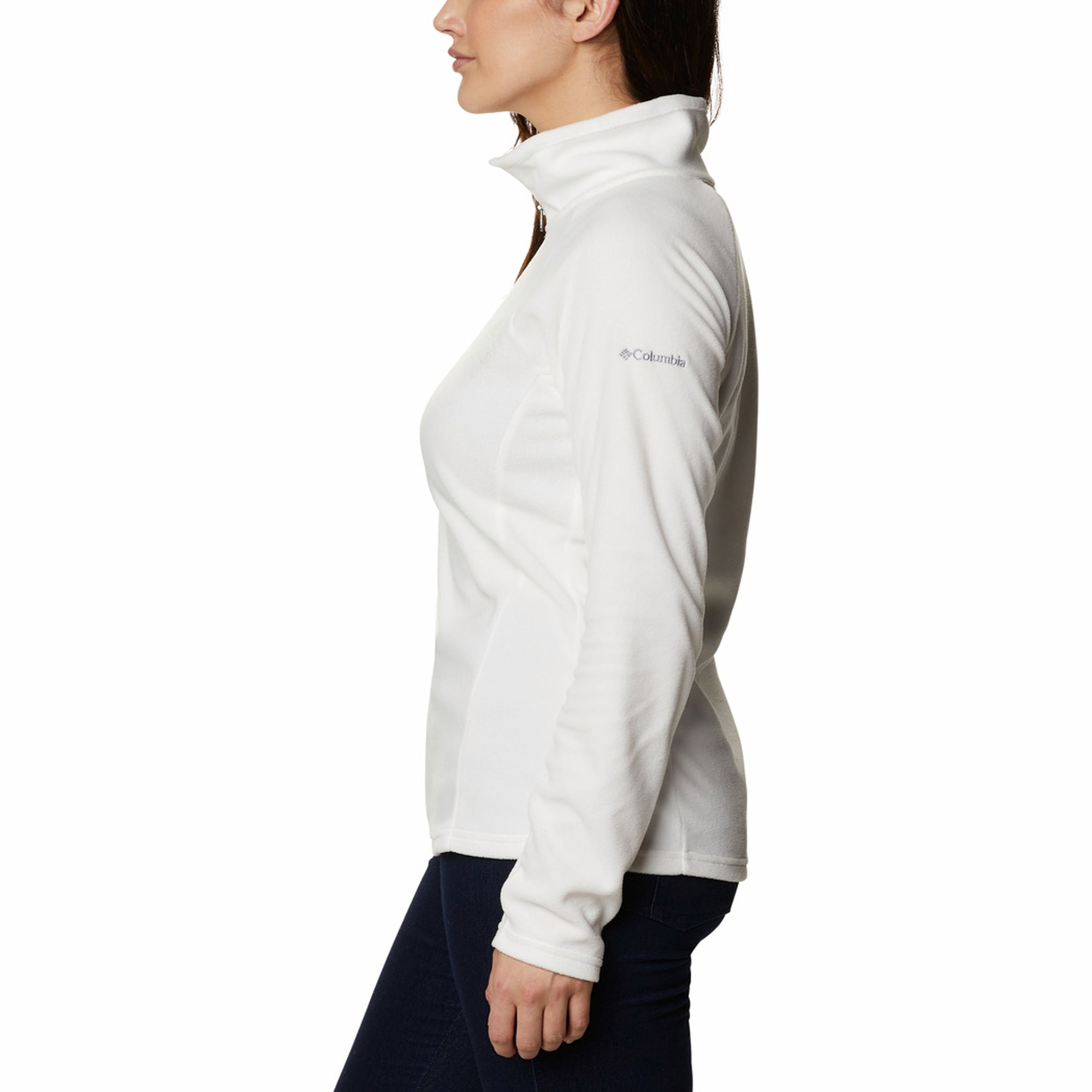 Columbia Glacial Iv 1/2 Zip Kadın Ekru Polar