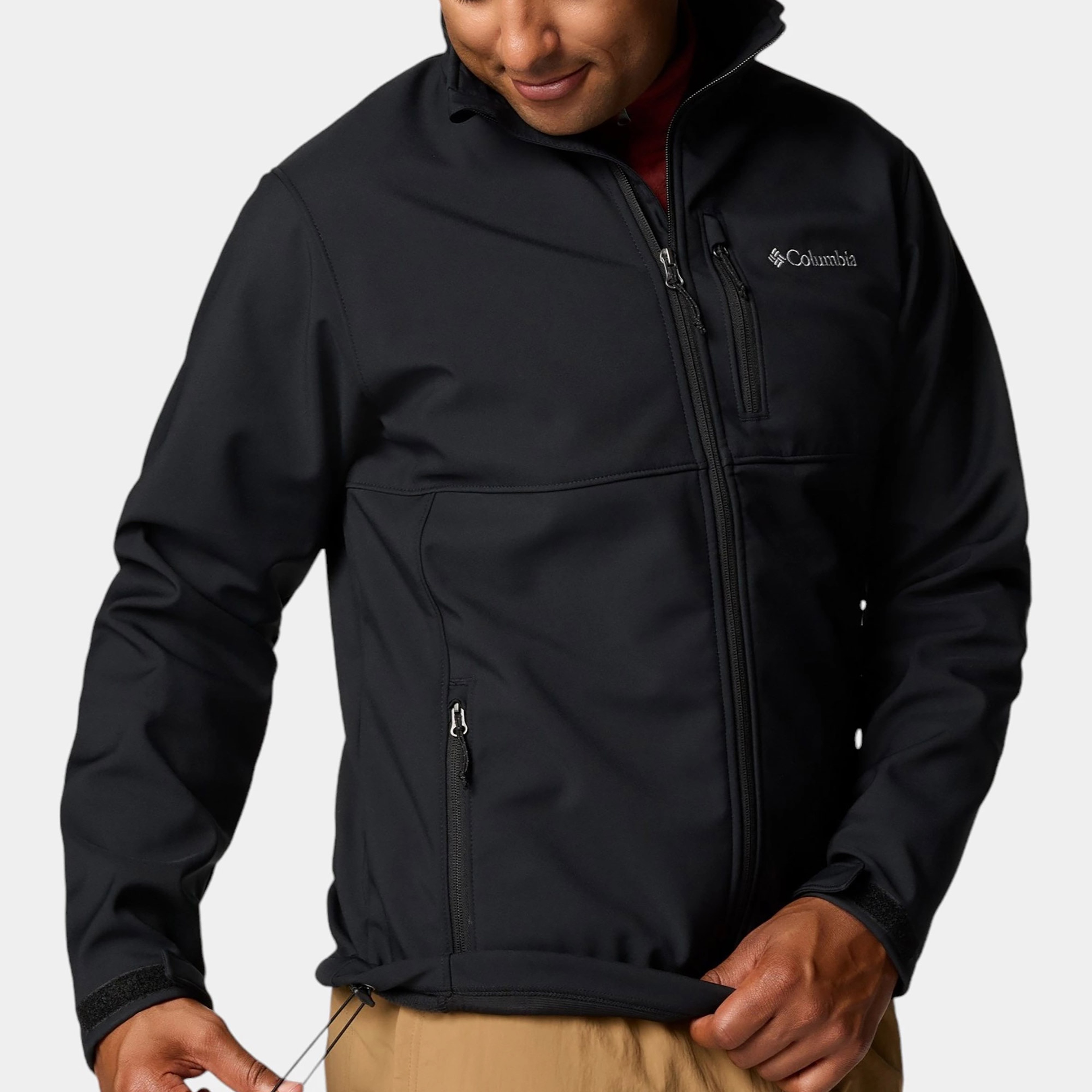 Columbia Ascender Softshell Erkek Siyah Günlük Ceket