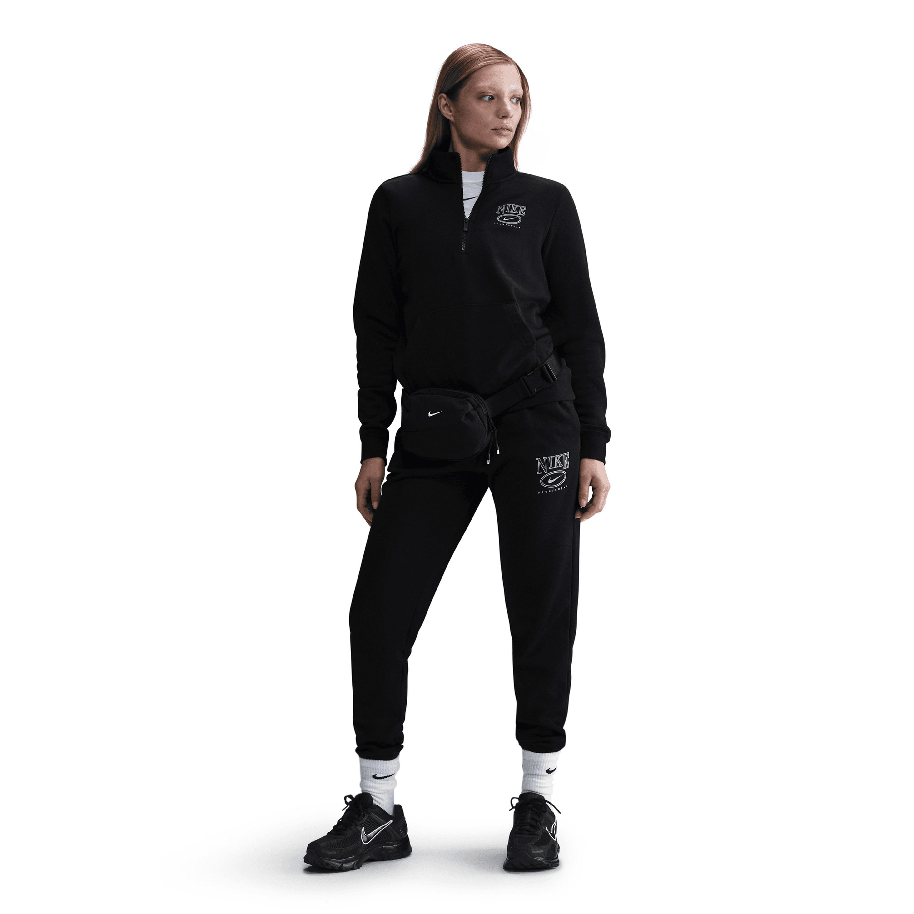 Nike Sportswear Club Fleece Kadın Siyah Eşofman Altı