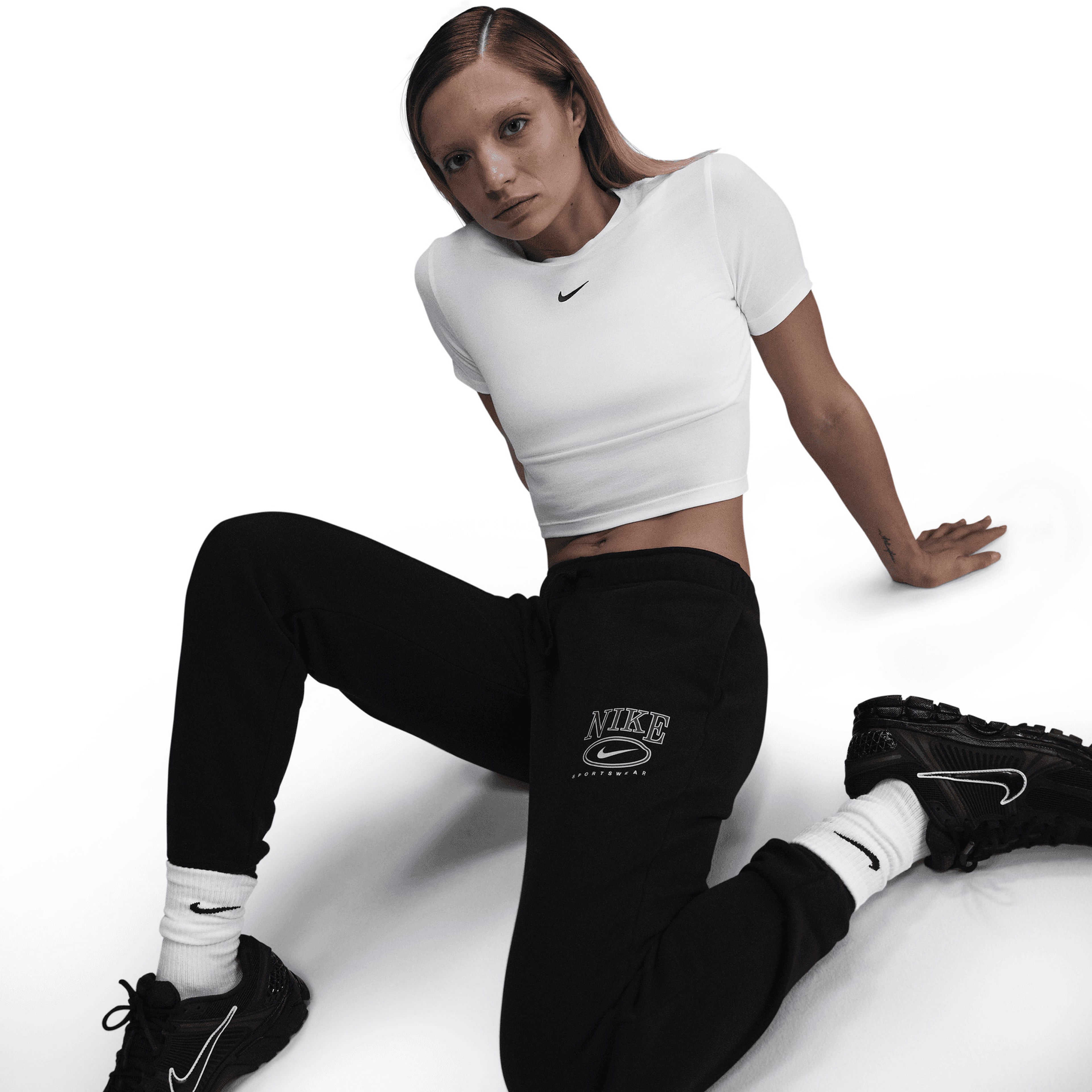 Nike Sportswear Club Fleece Kadın Siyah Eşofman Altı