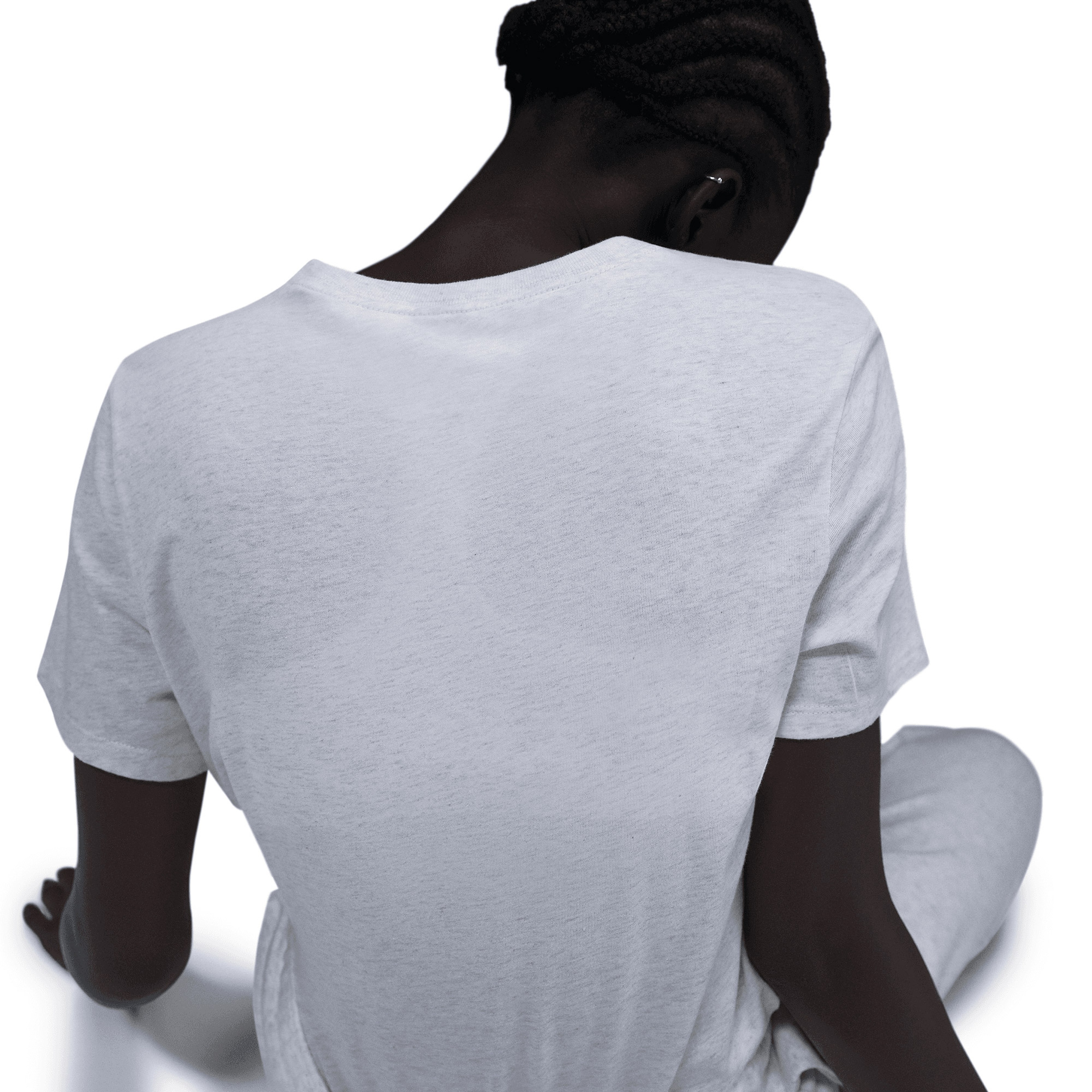 Nike Sportswear Club Kadın Gri T-Shirt