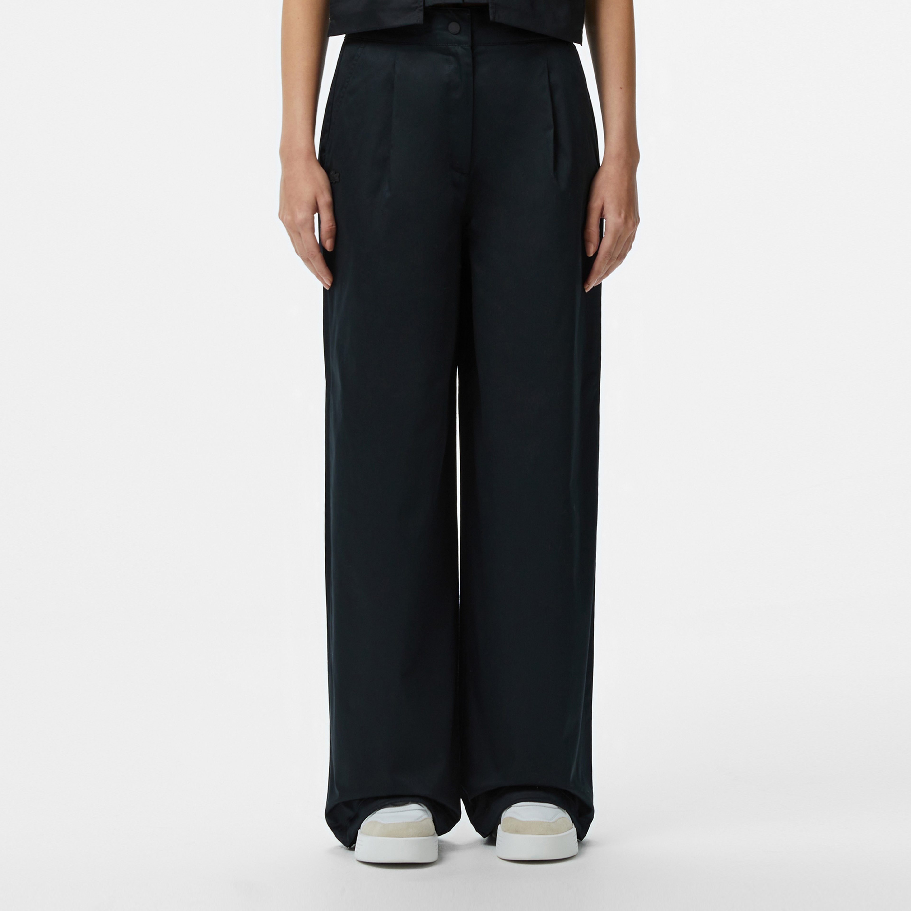 Kadın Relaxed Fit Siyah Pantolon