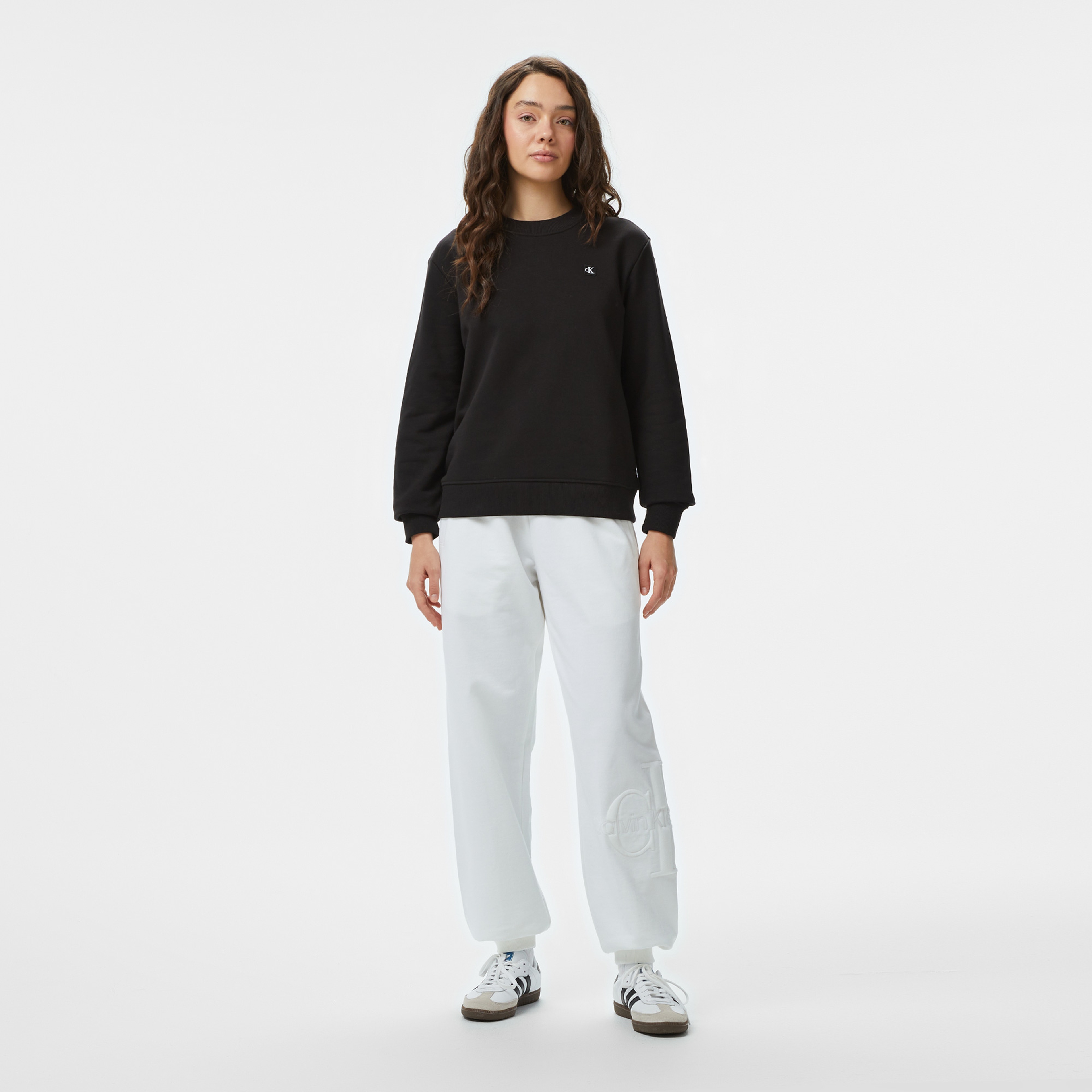 Calvin Klein Jeans Kadın Siyah Sweatshirt