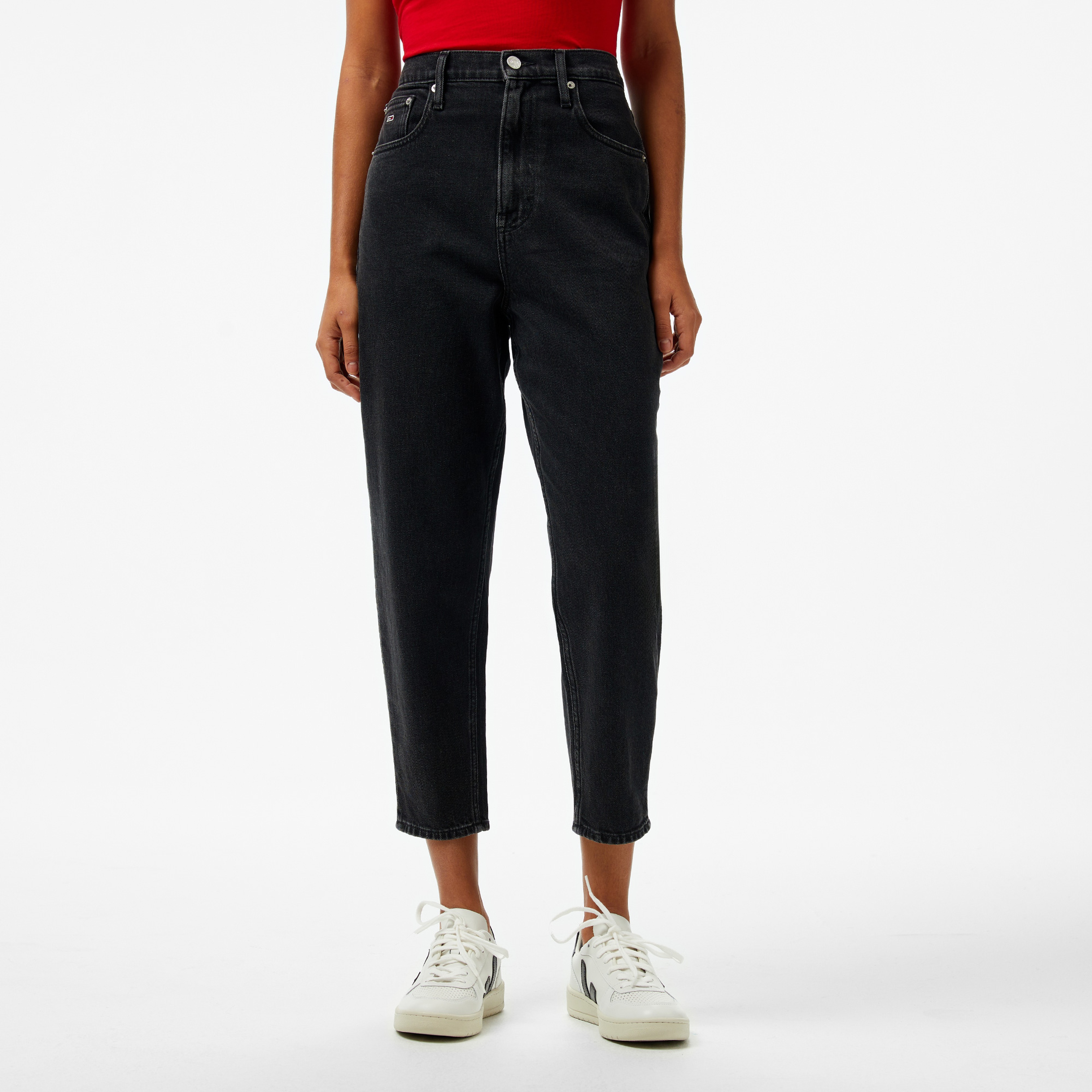 Tommy Hilfiger Kadın Siyah Pantolon