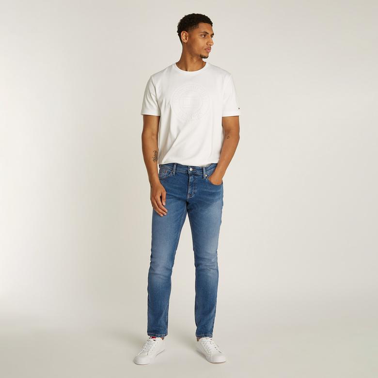 Tommy Hilfiger Erkek Mavi Pantolon