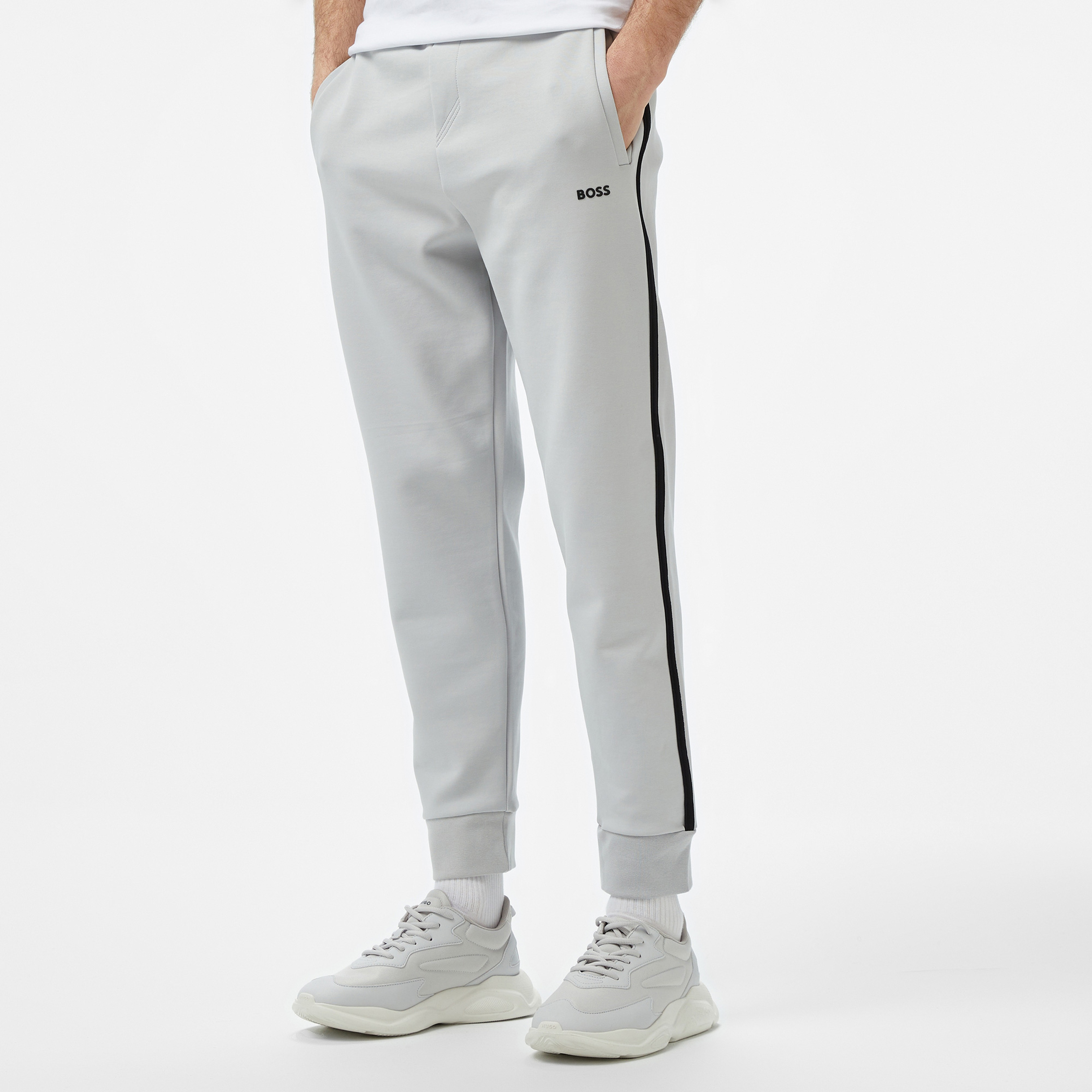 Boss Erkek Gri Eşofman Altı