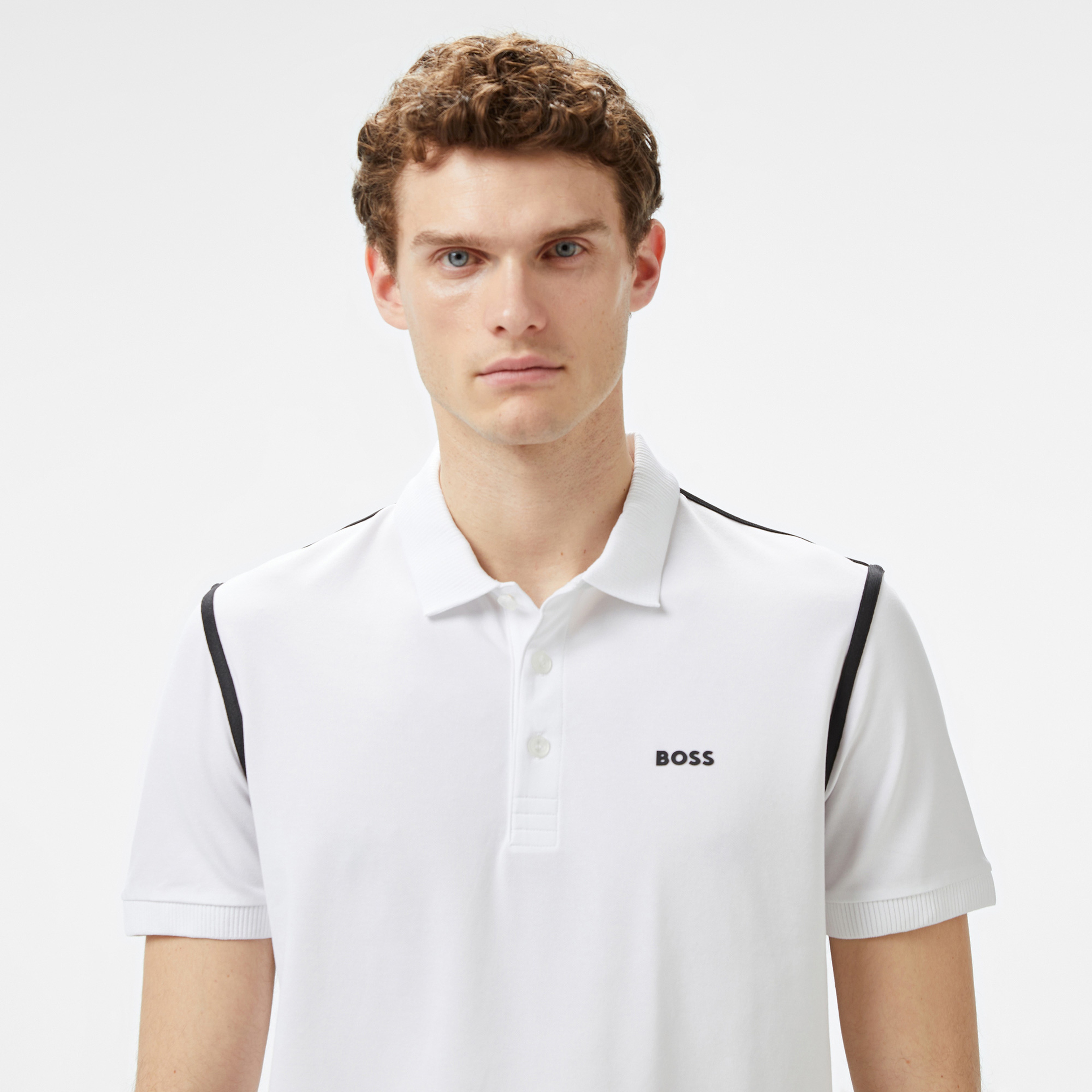 Boss Erkek Beyaz Polo