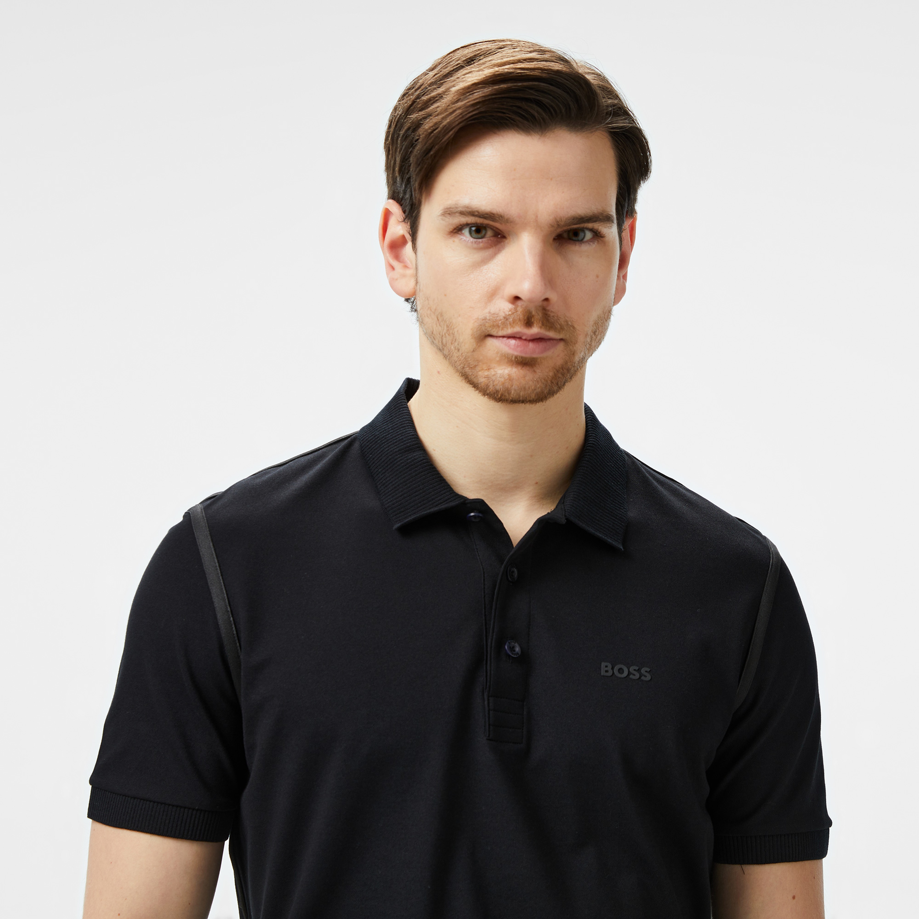 Boss Erkek Siyah Polo