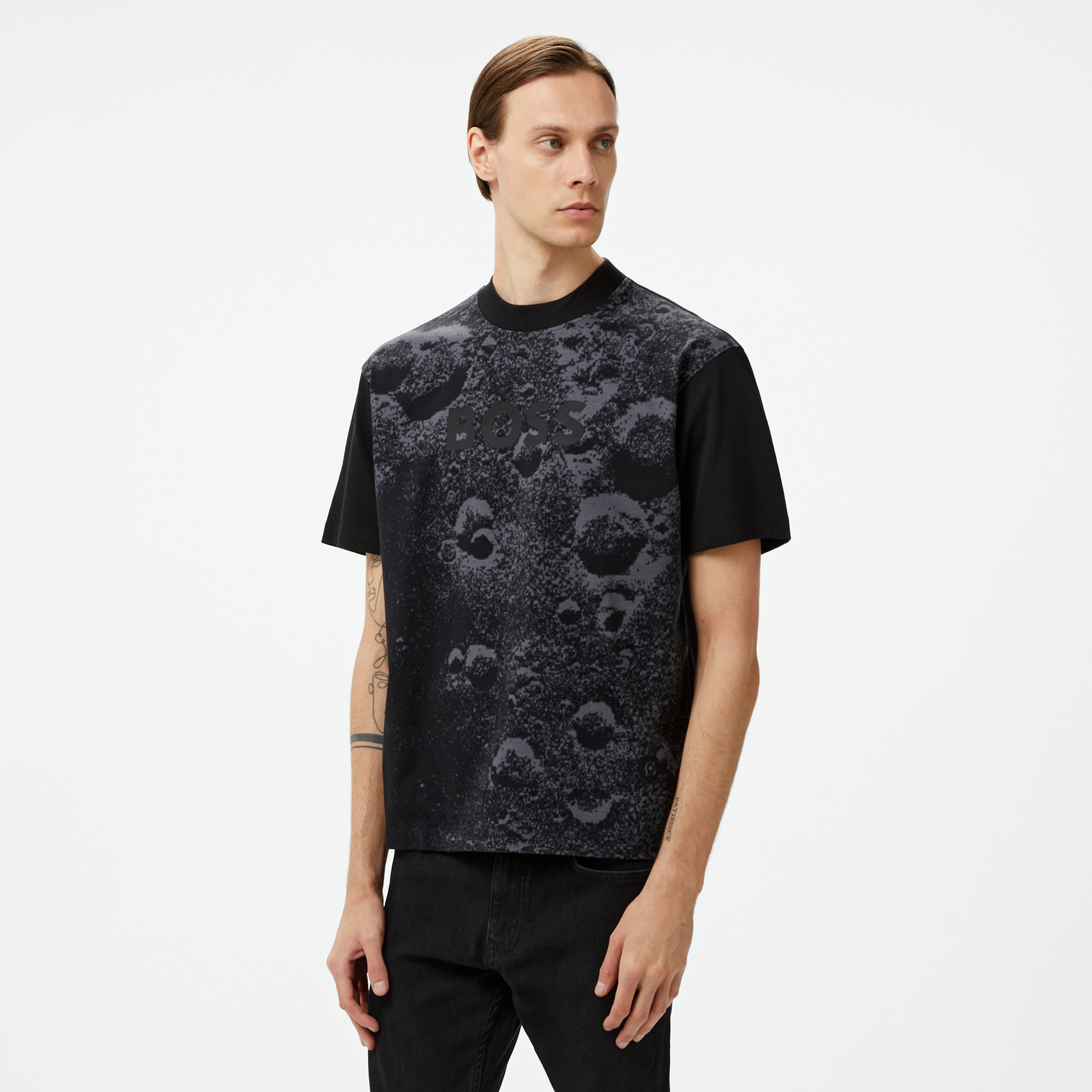 Boss Erkek Siyah T-Shirt