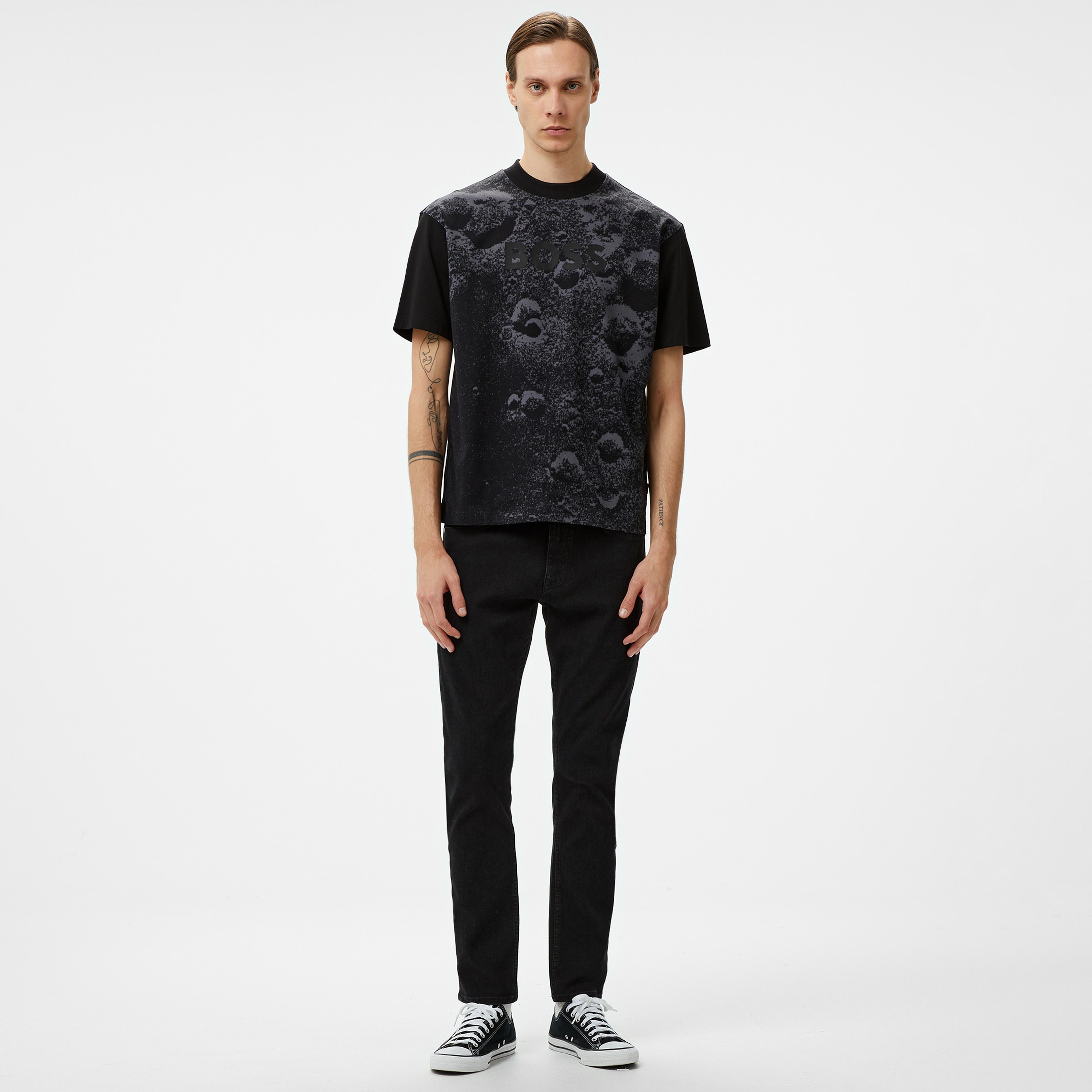Boss Erkek Siyah T-Shirt