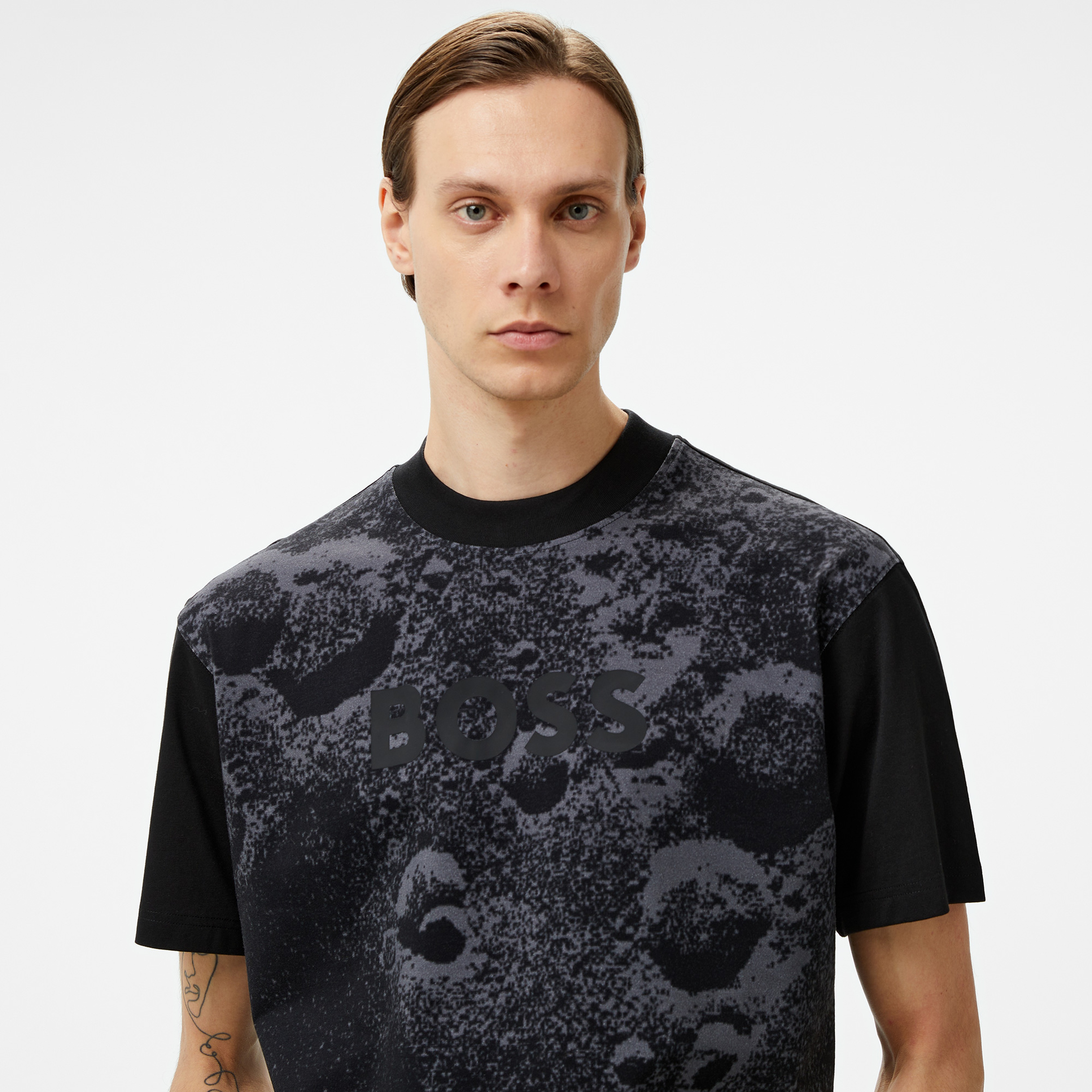 Boss Erkek Siyah T-Shirt