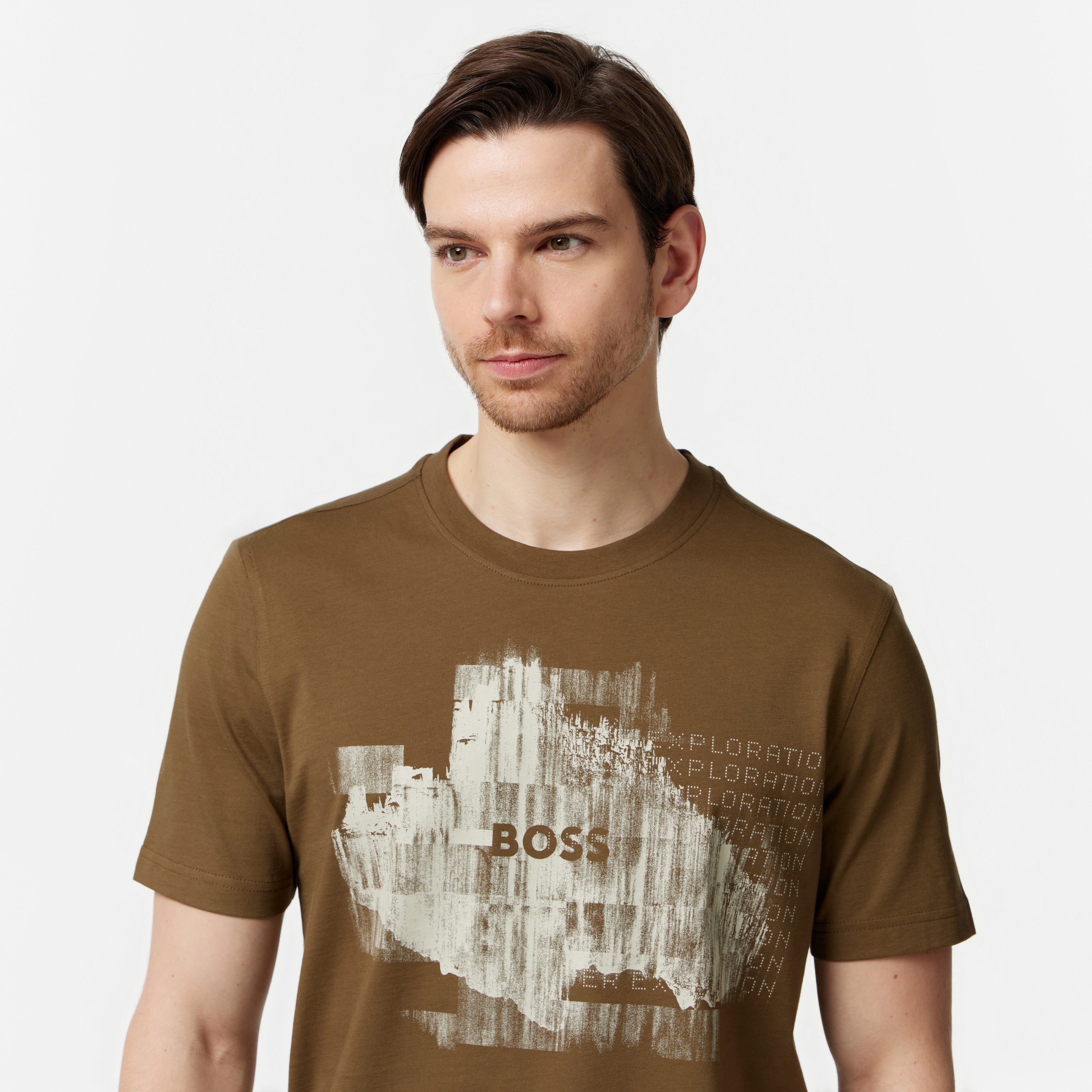 Boss Erkek Yeşil T-Shirt