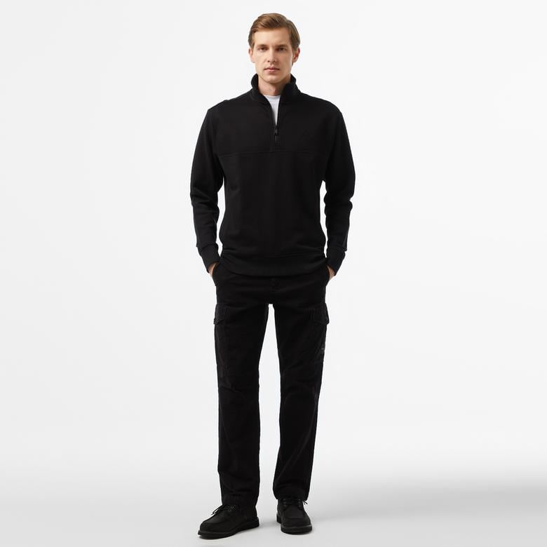 Boss Erkek Siyah Sweatshirt